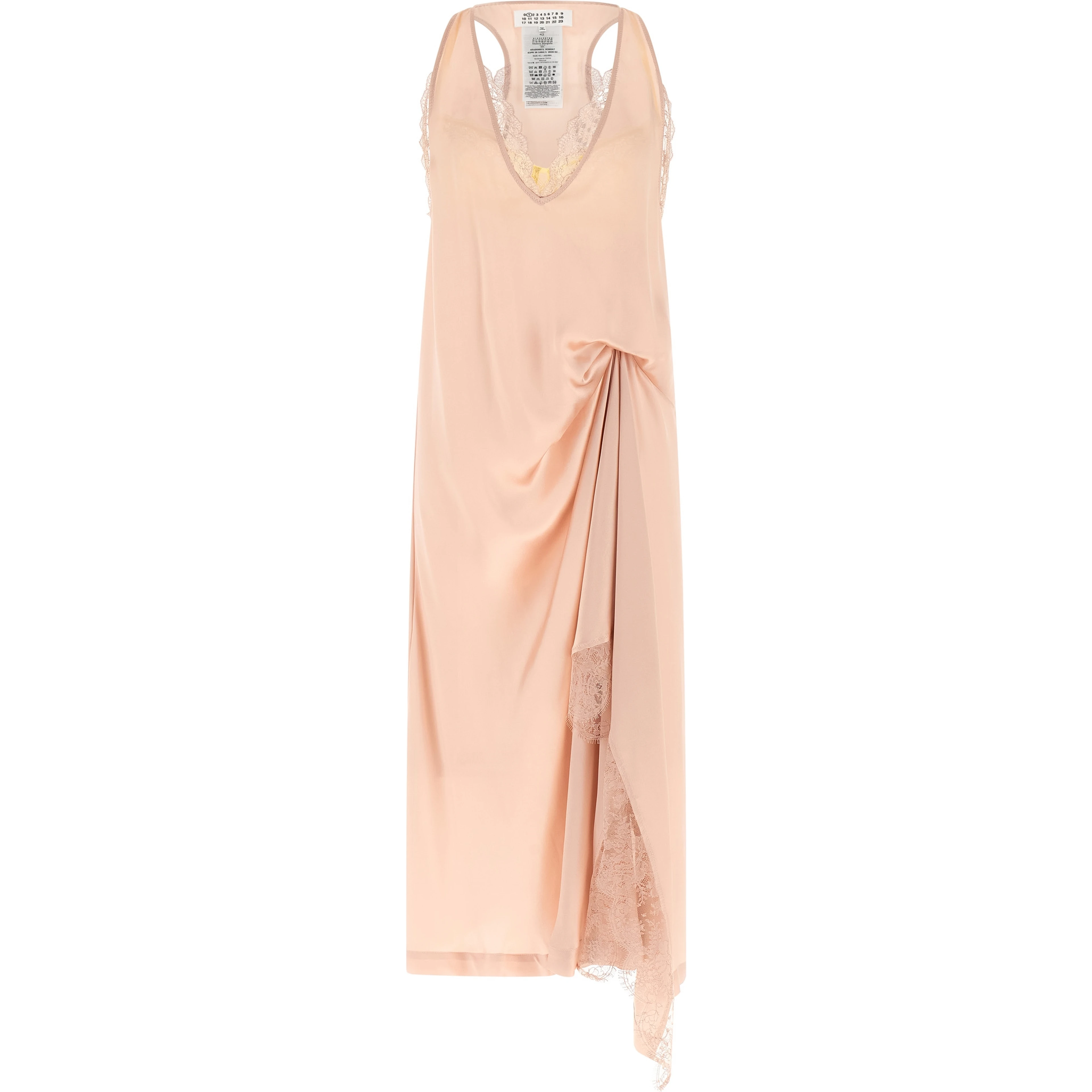 Multicolor Acetate Midi Dress
