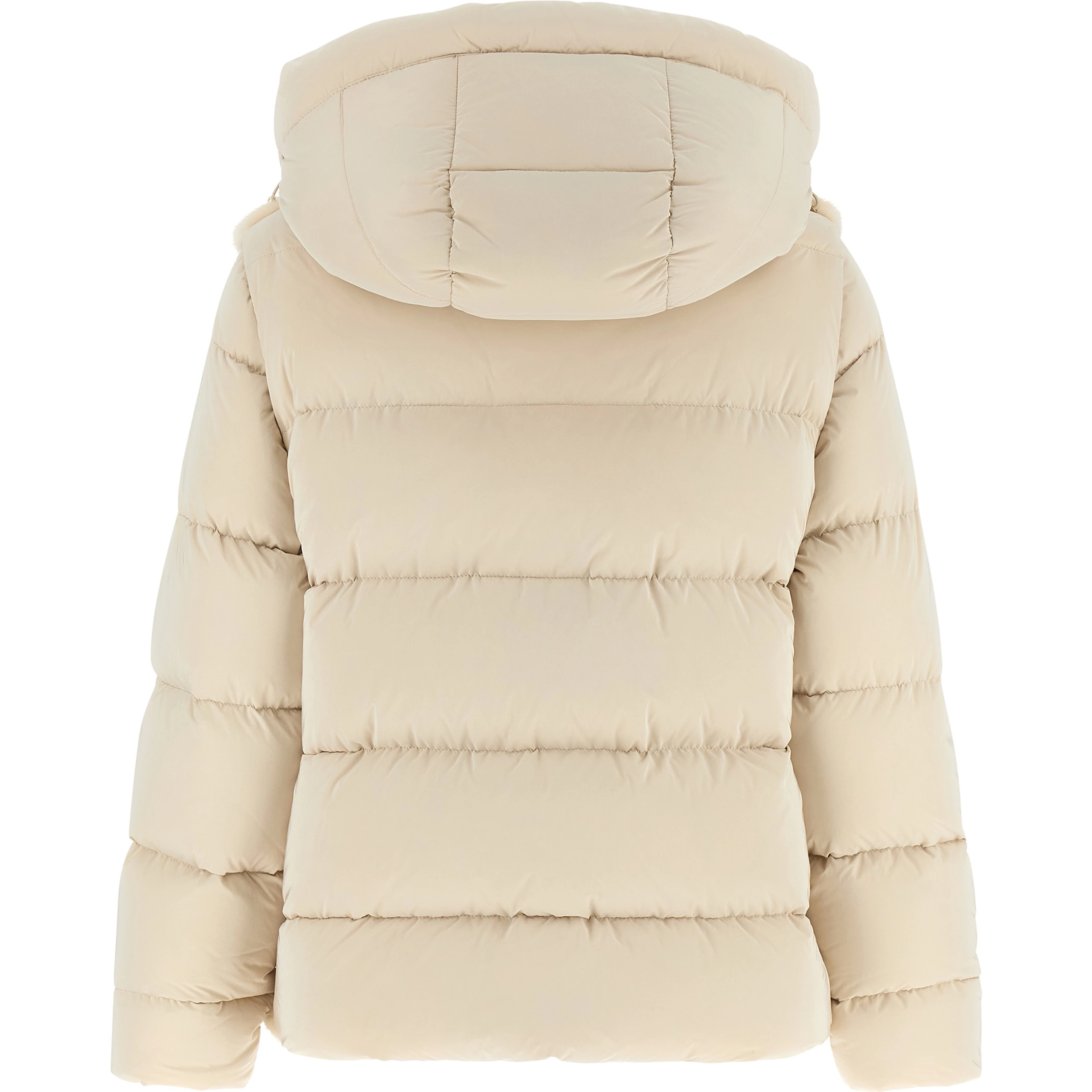 White Wool Shell Jacket