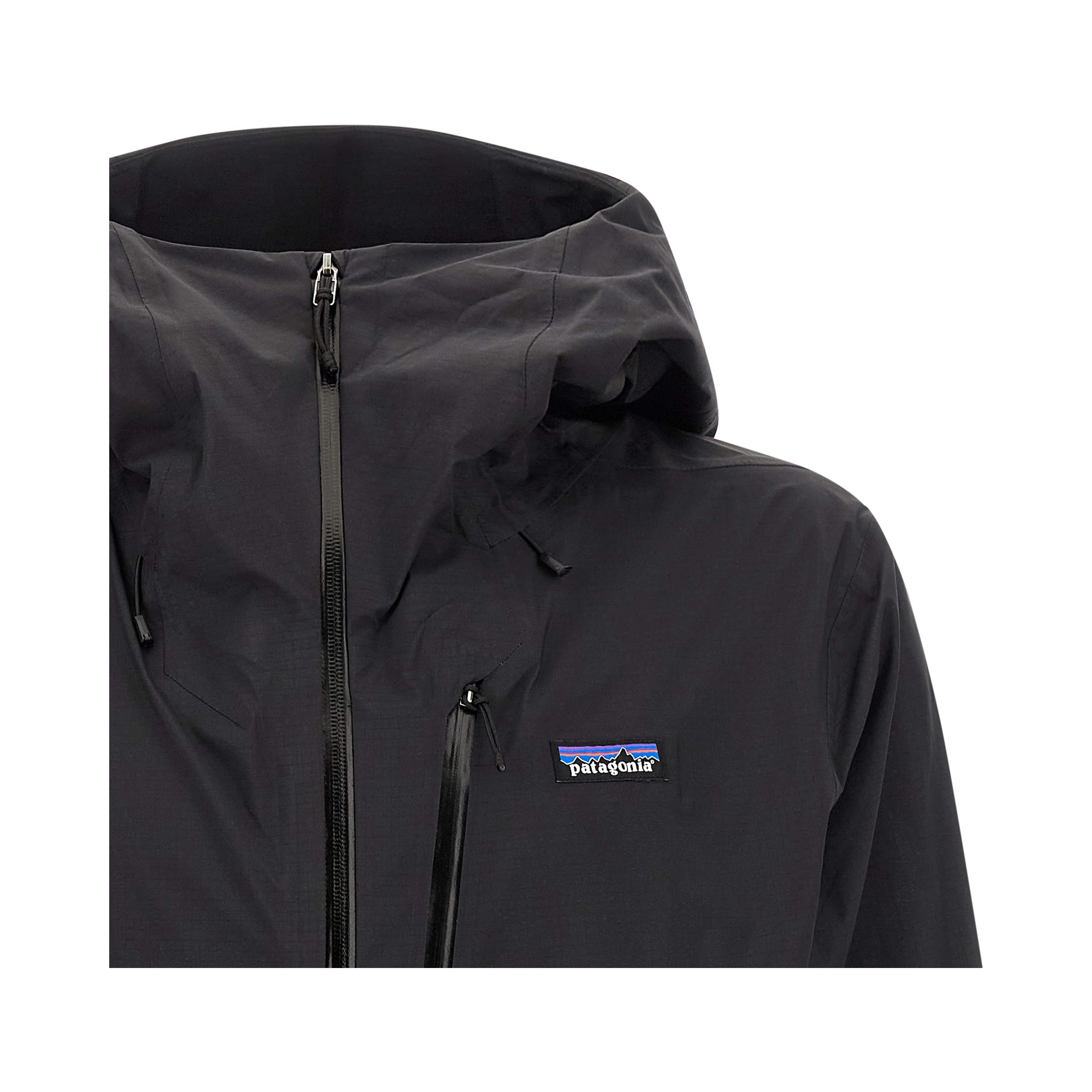 Black Nylon Shell Jacket
