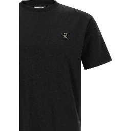 Black Cotton T-Shirt