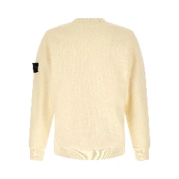 White Cotton Sweatshirt