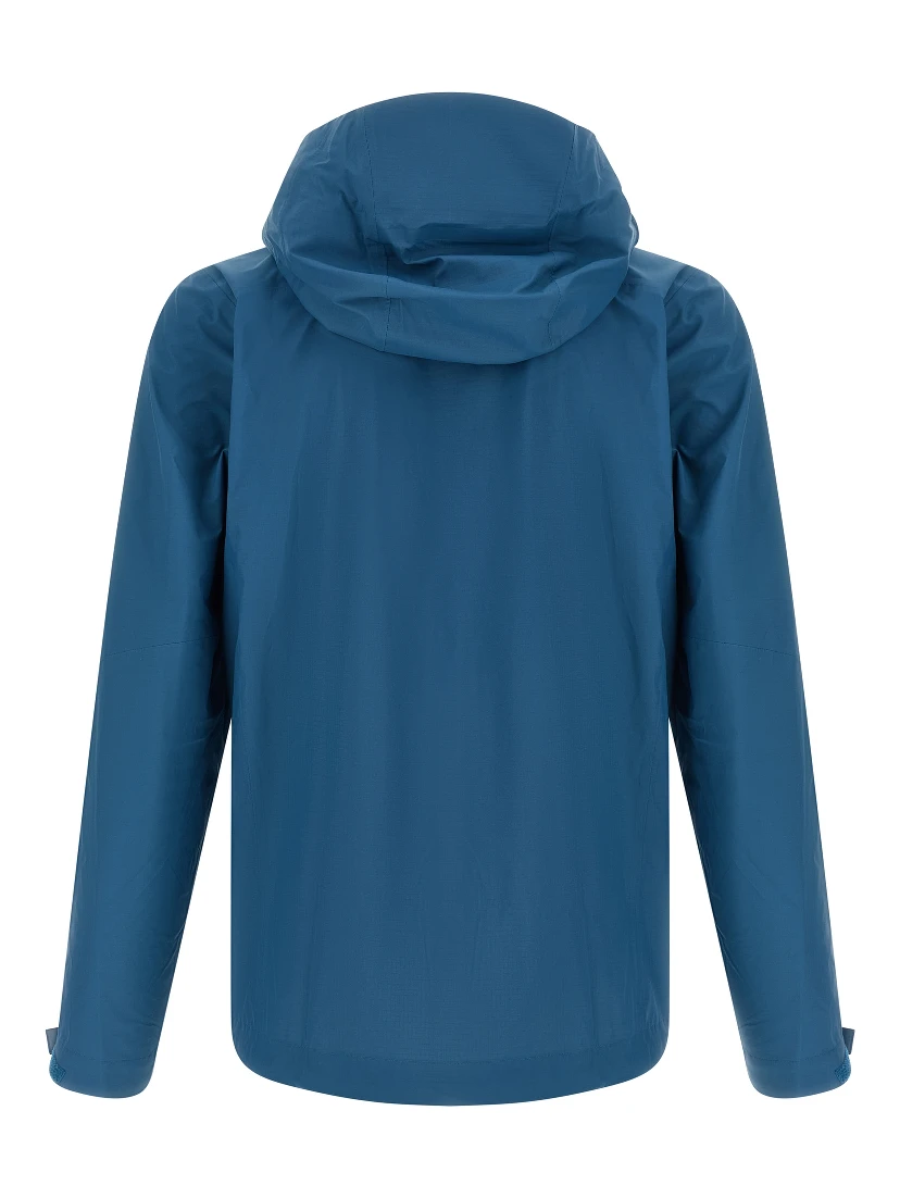 Blue Nylon Shell Jacket