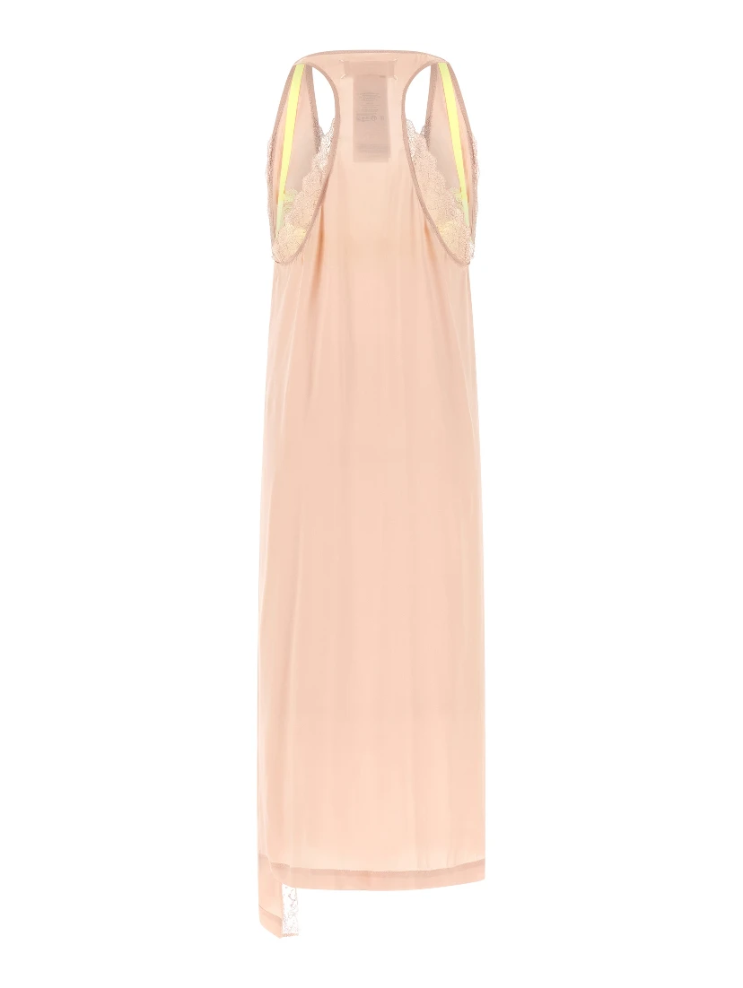 Multicolor Acetate Midi Dress