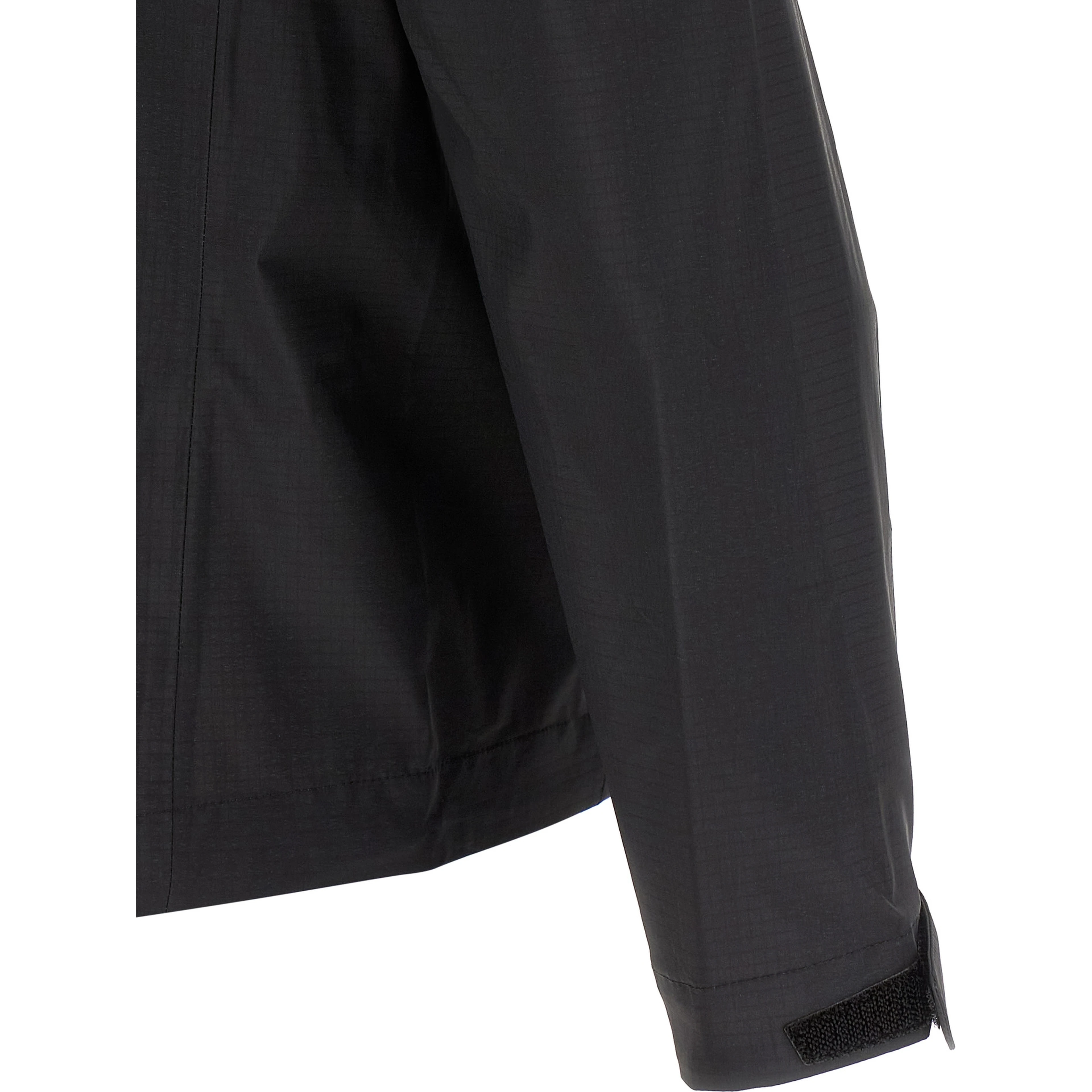 Black Nylon Shell Jacket