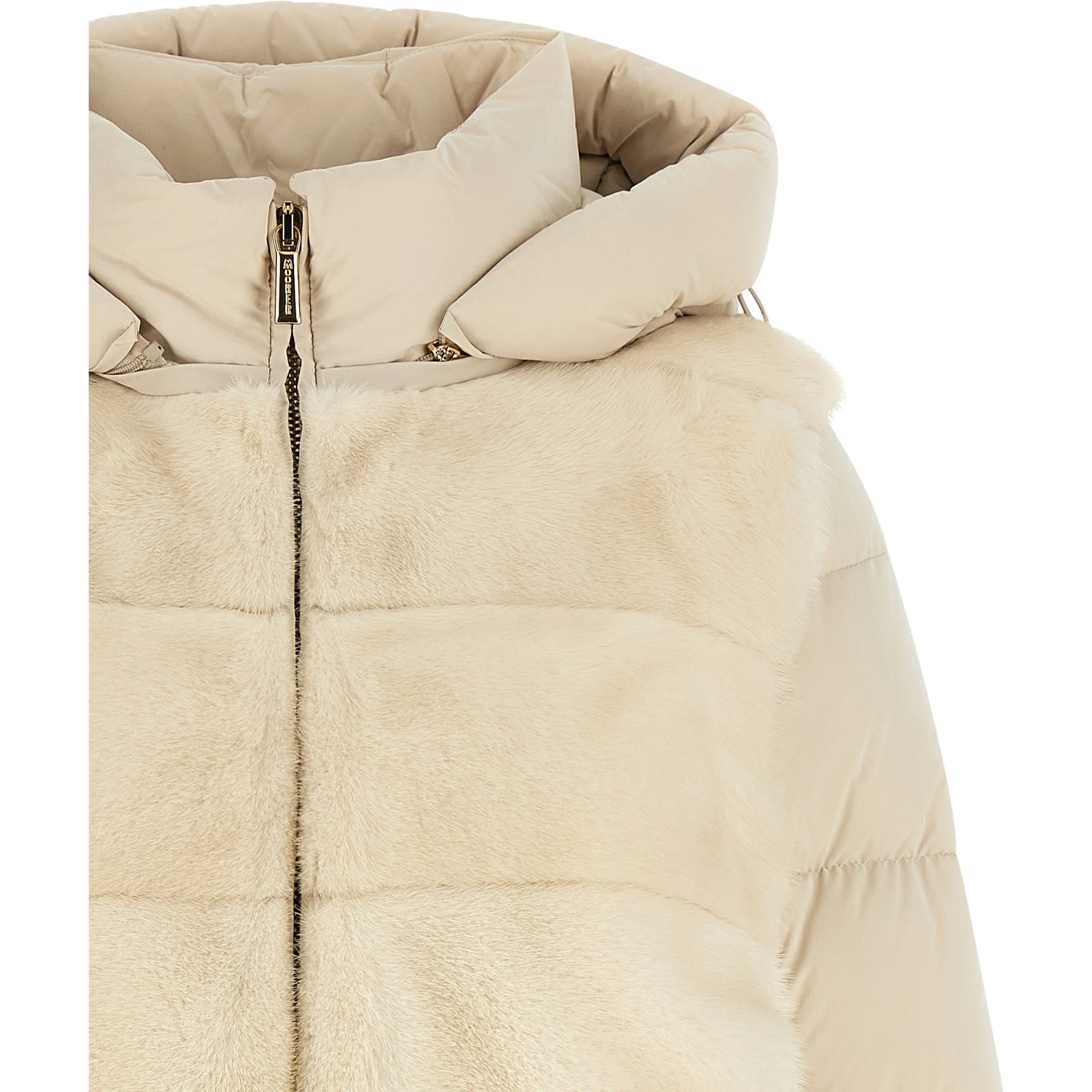White Wool Shell Jacket