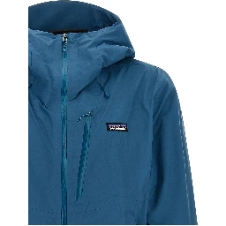Blue Nylon Shell Jacket
