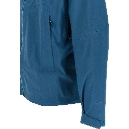 Blue Nylon Shell Jacket