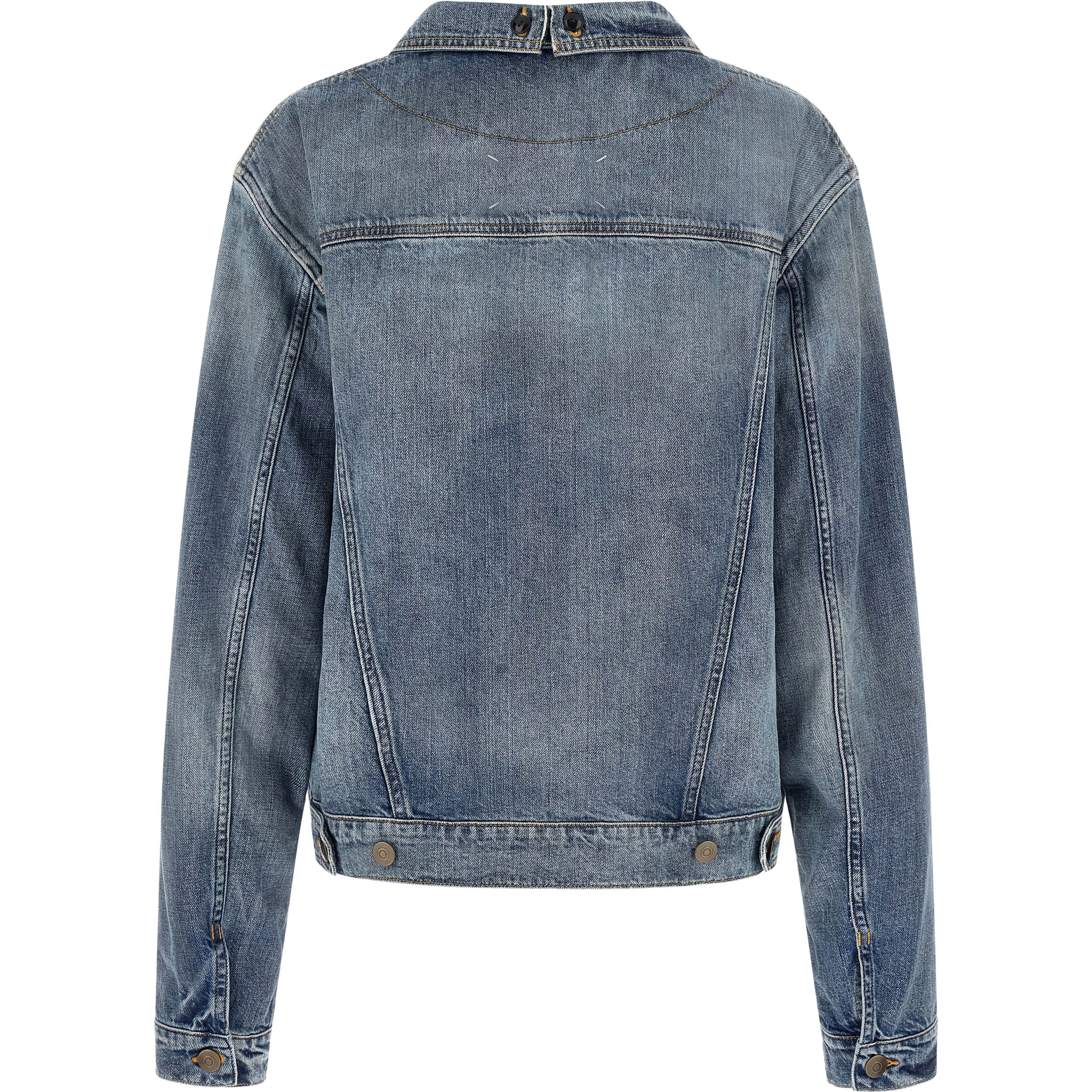 Blue Cotton Denim Jacket