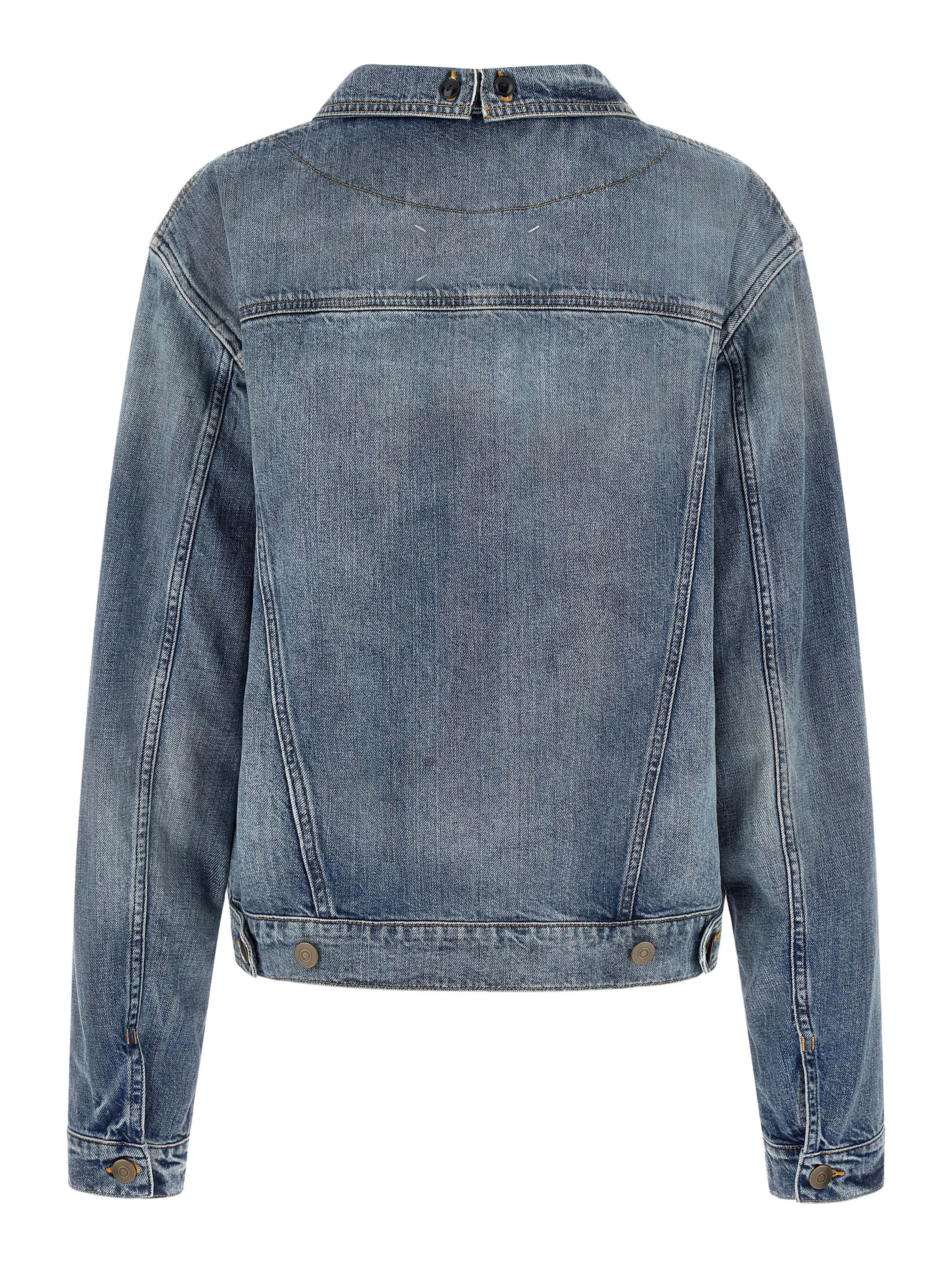 Blue Cotton Denim Jacket
