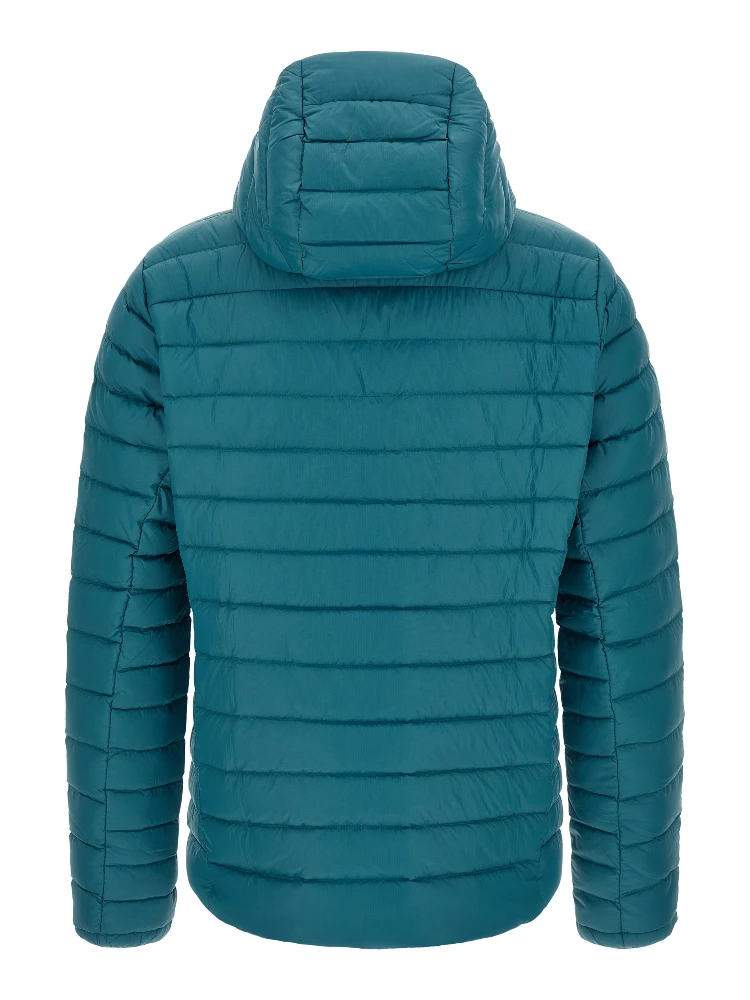 Blue Nylon Full-Length Jacket alternative