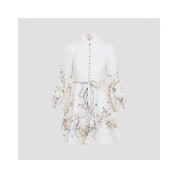 Zimmermann Valiant Button MIni Dress