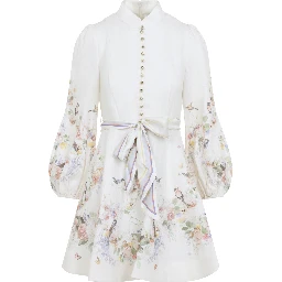 Zimmermann Valiant Button MIni Dress