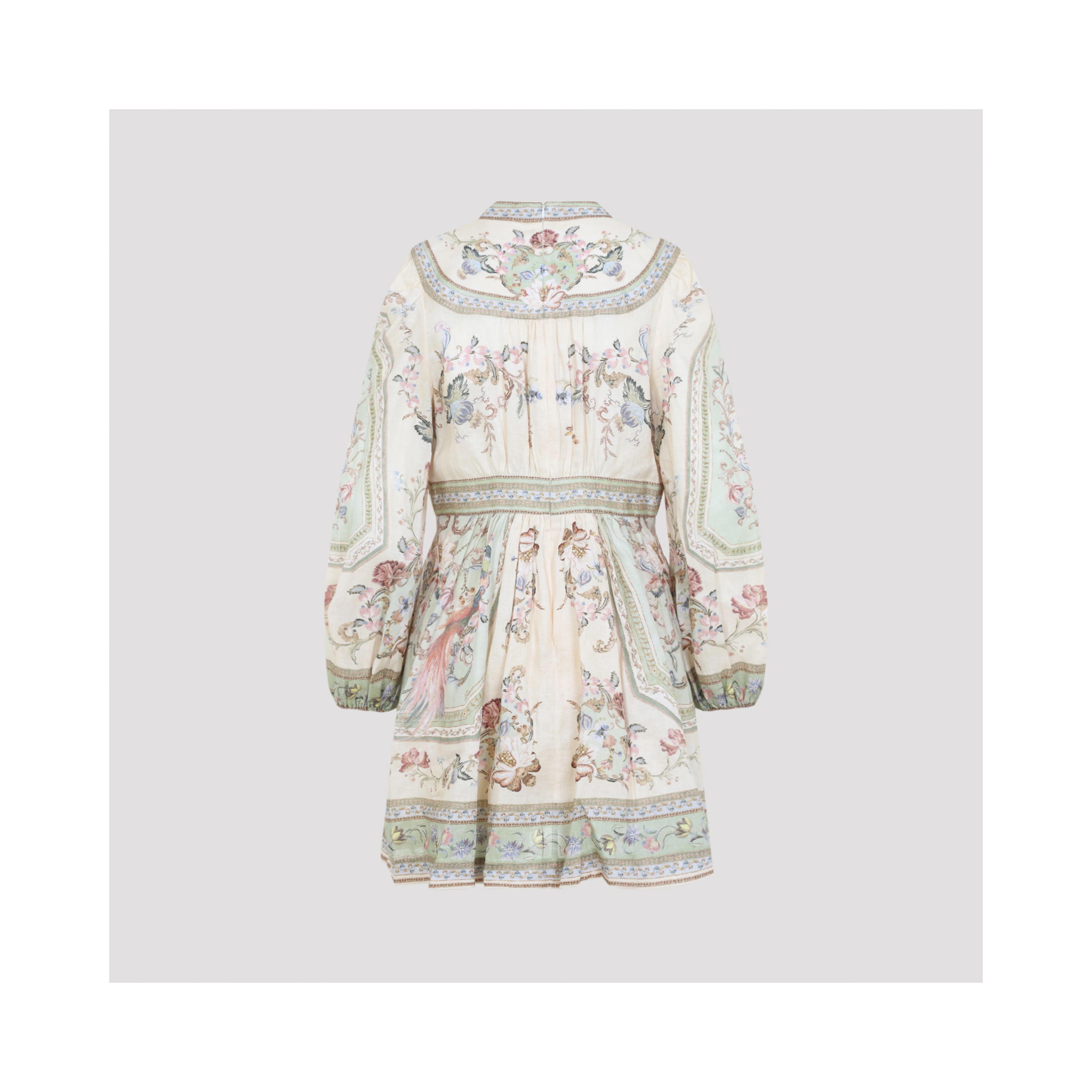 Zimmermann Roselight Plunge Mini Dress