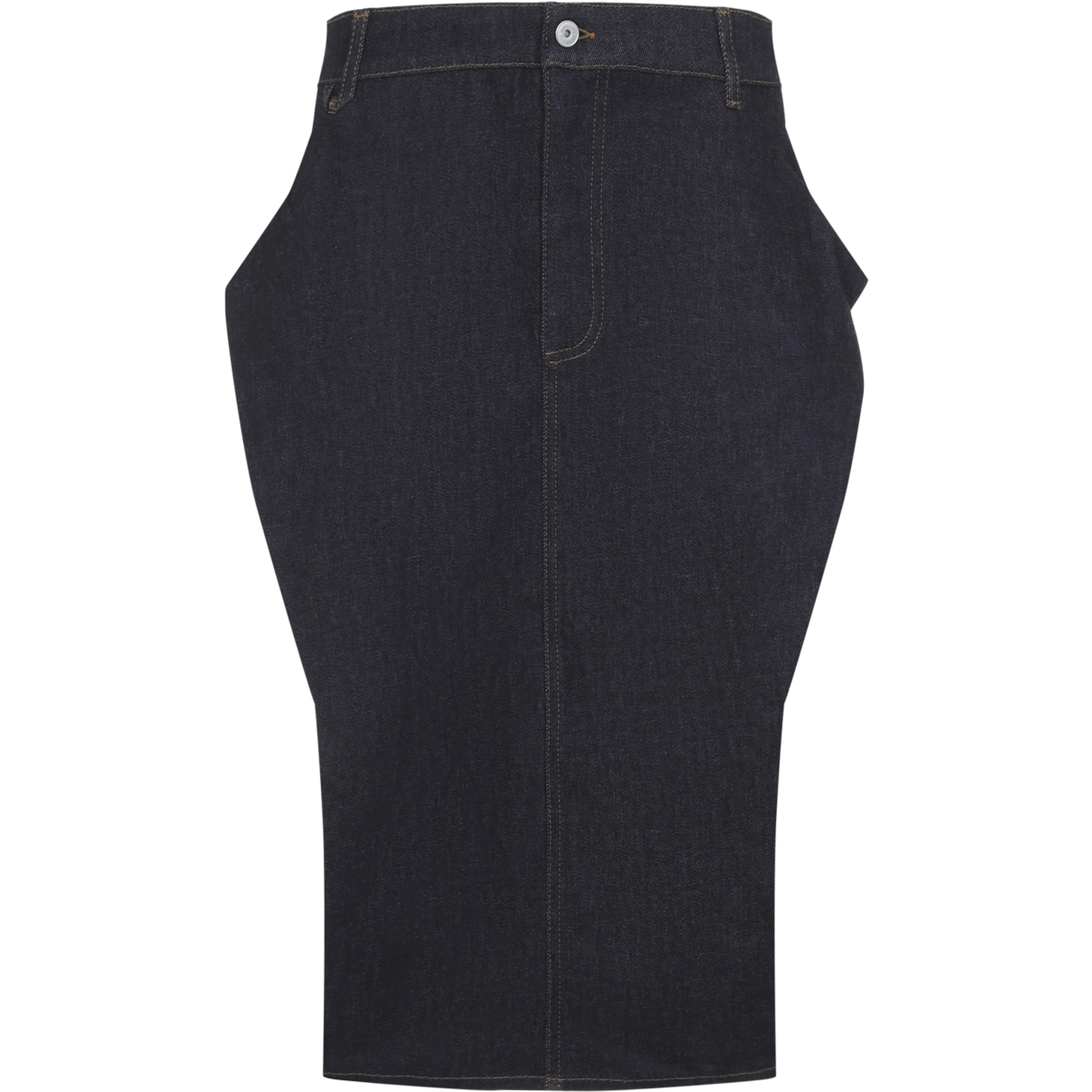 Jacquemus Denim Midi Skirt