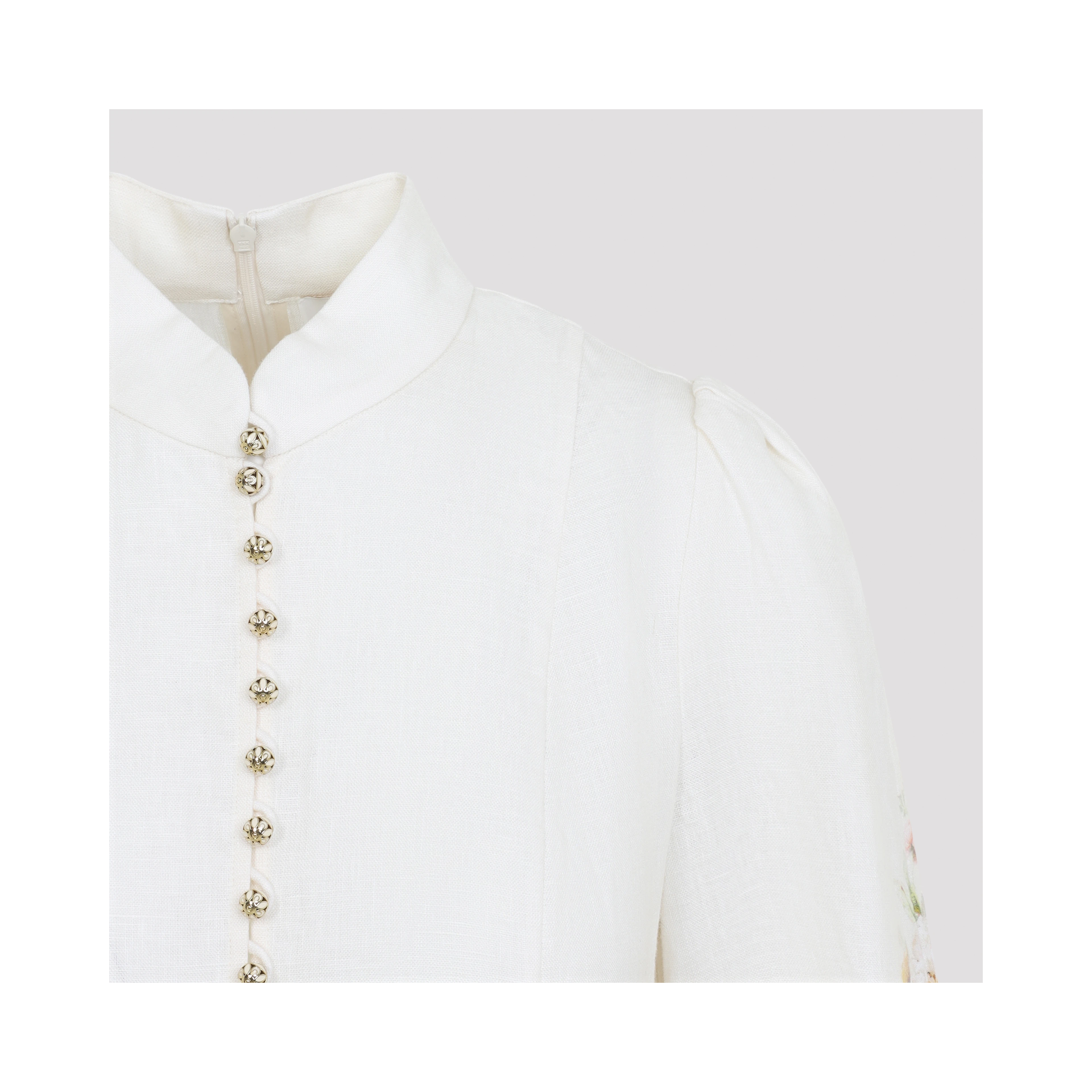 Zimmermann Valiant Button MIni Dress