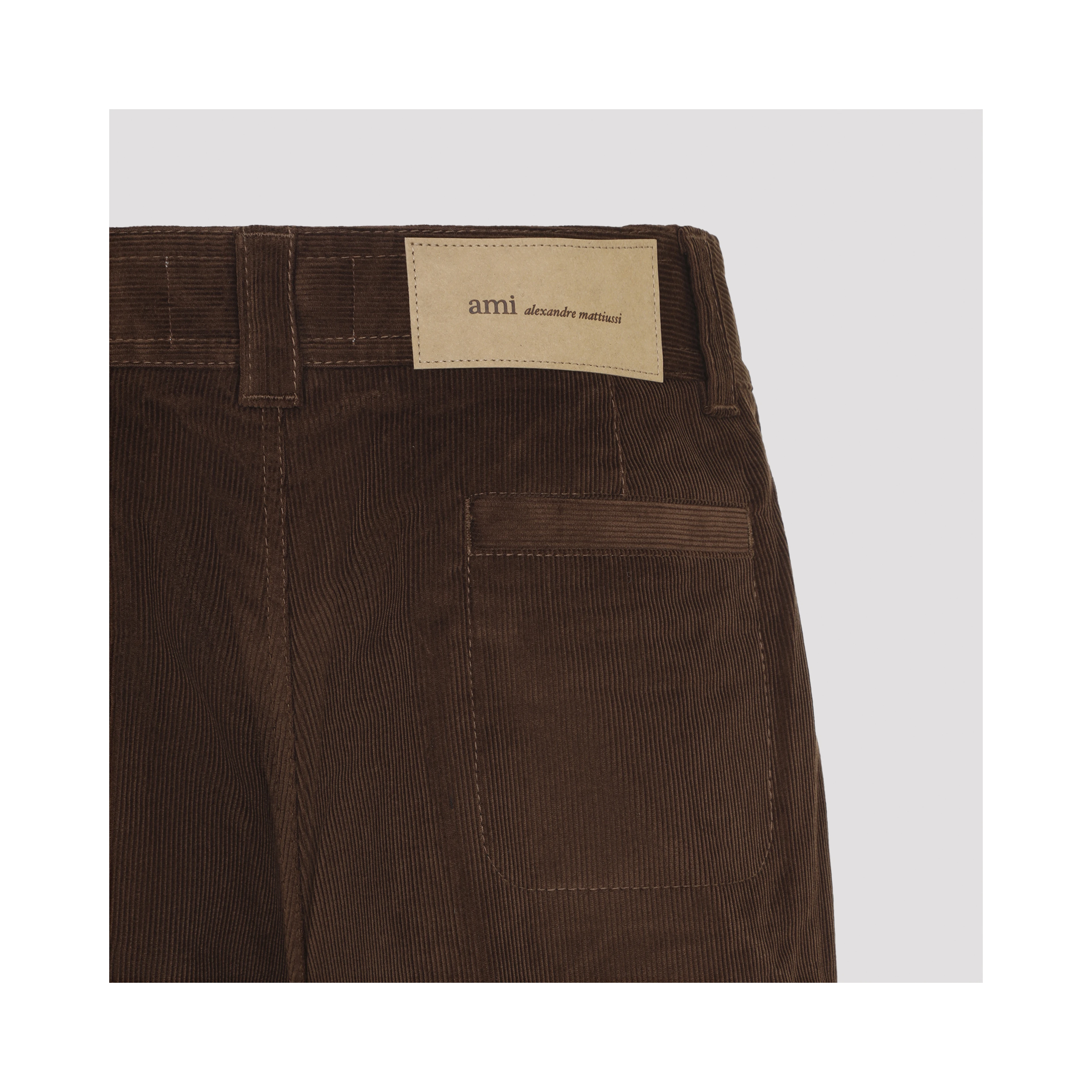 Ami Paris Baggy Courdory Trousers