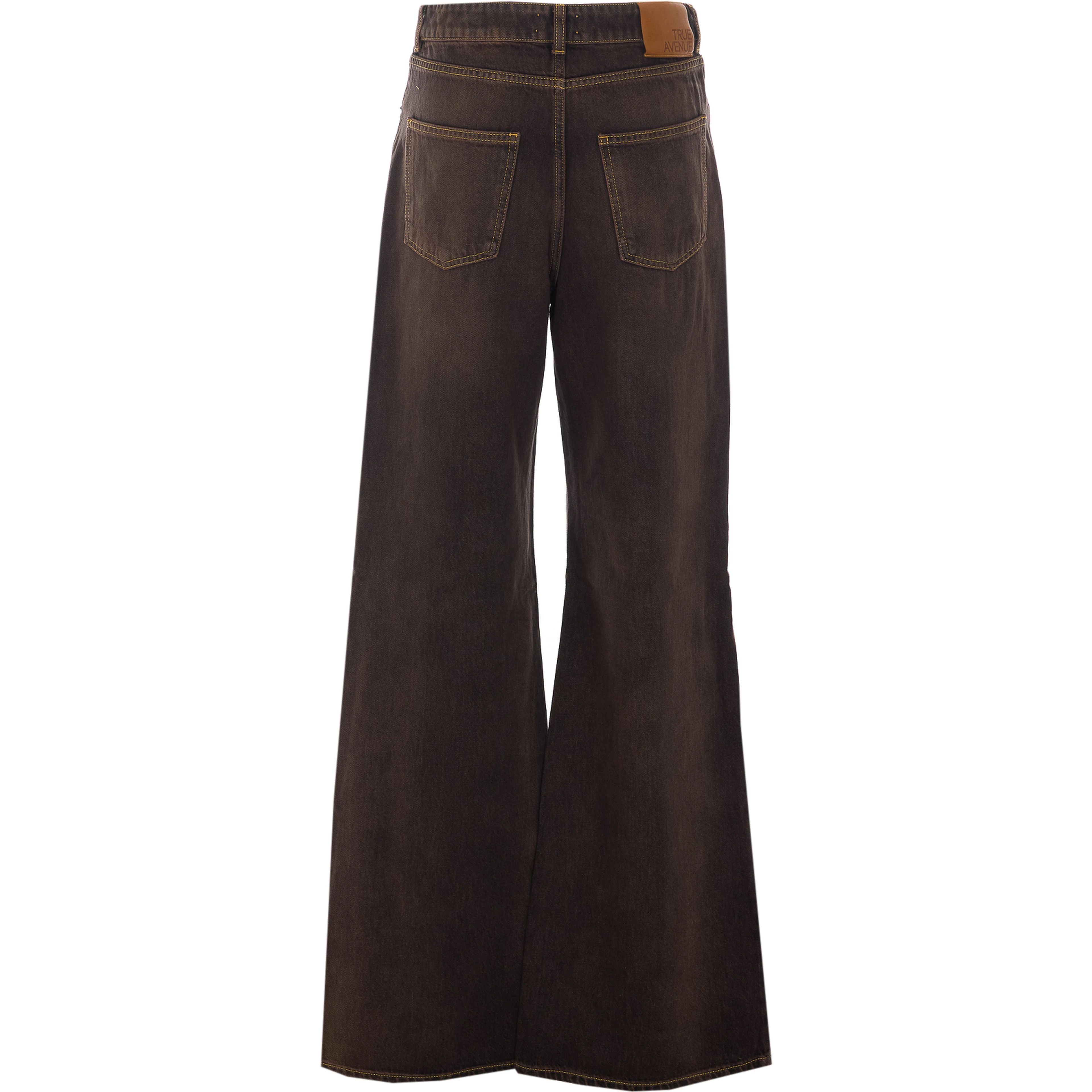 TRUE AVENUE Trousers Black