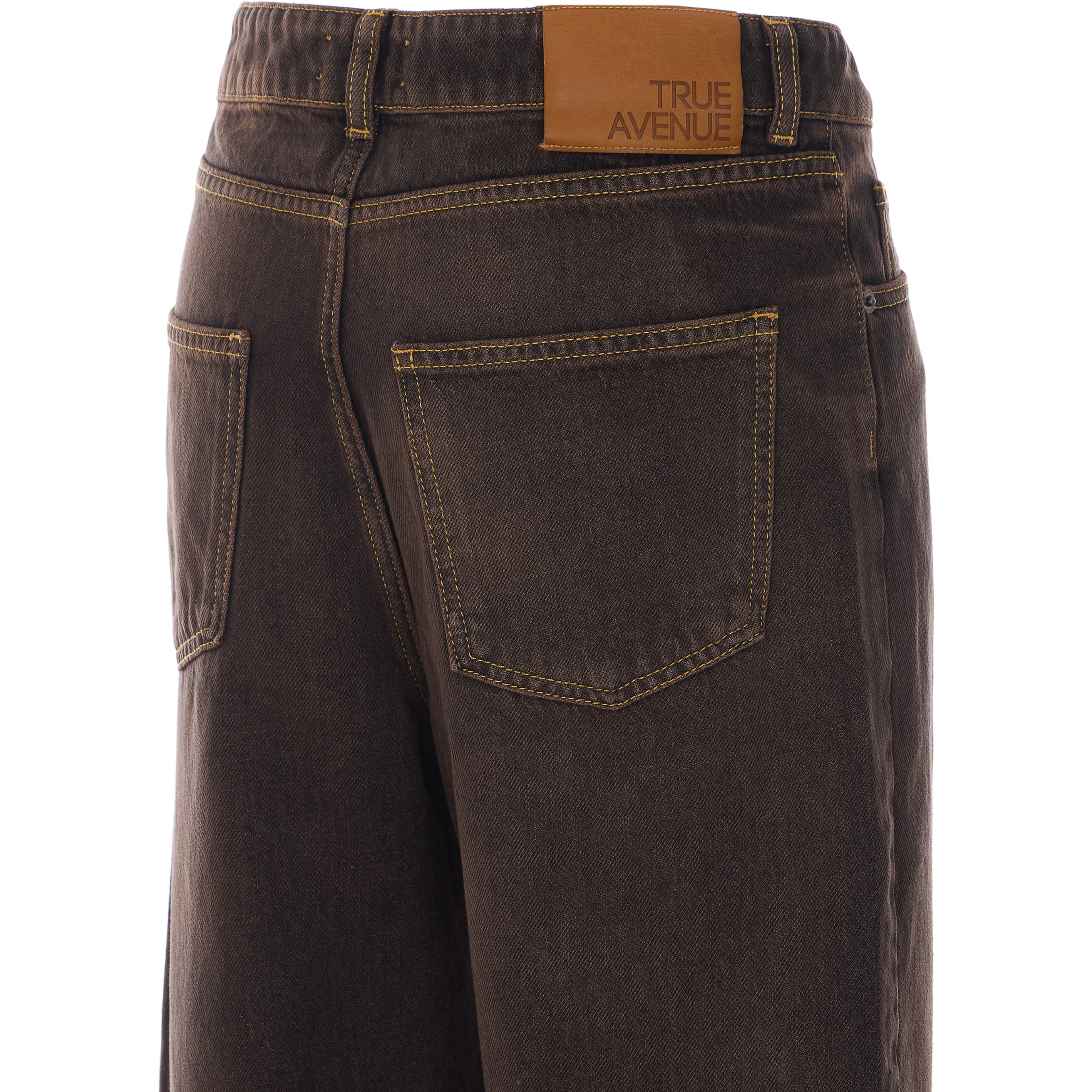 TRUE AVENUE Trousers Black