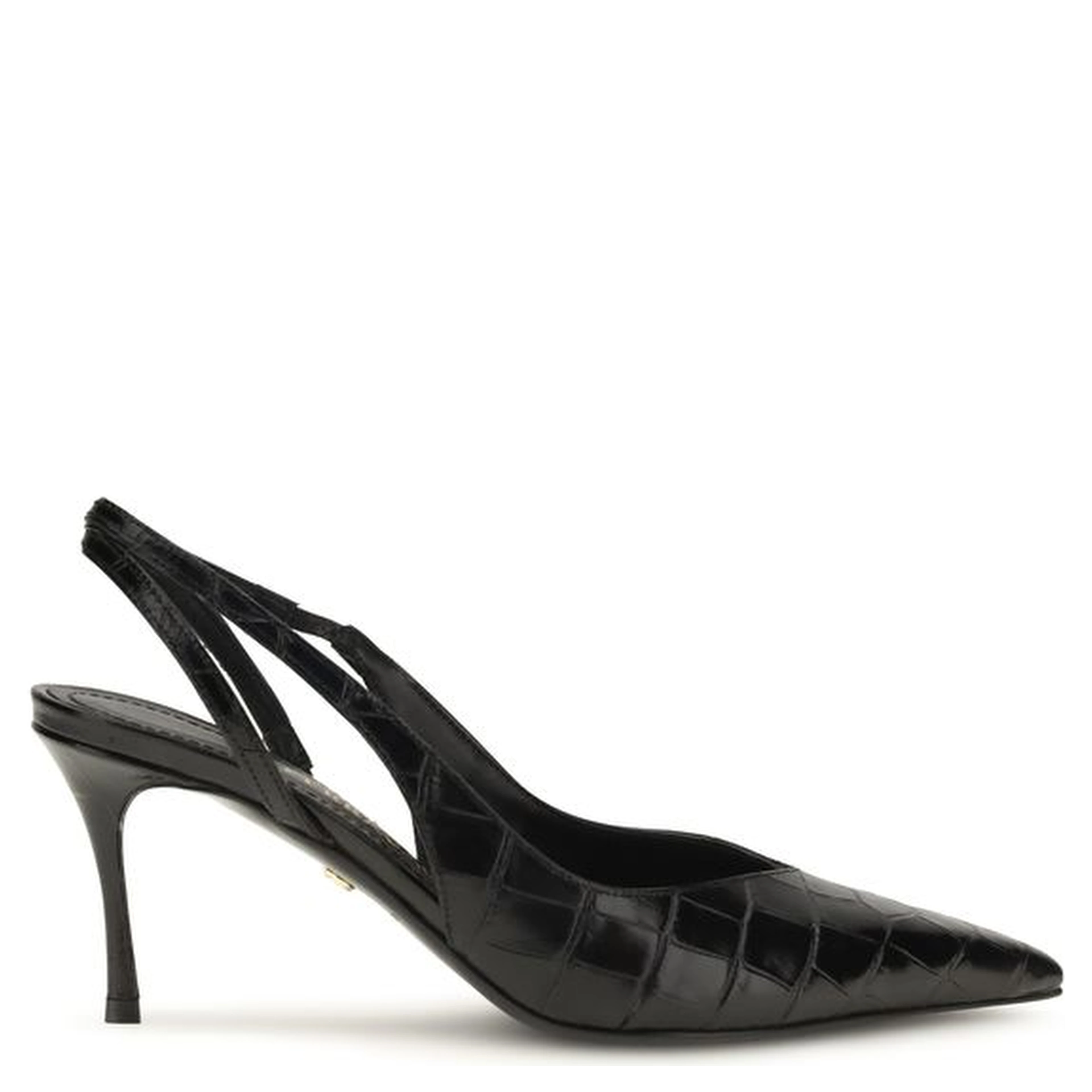 Black Calf Leather Bos Taurus Pumps