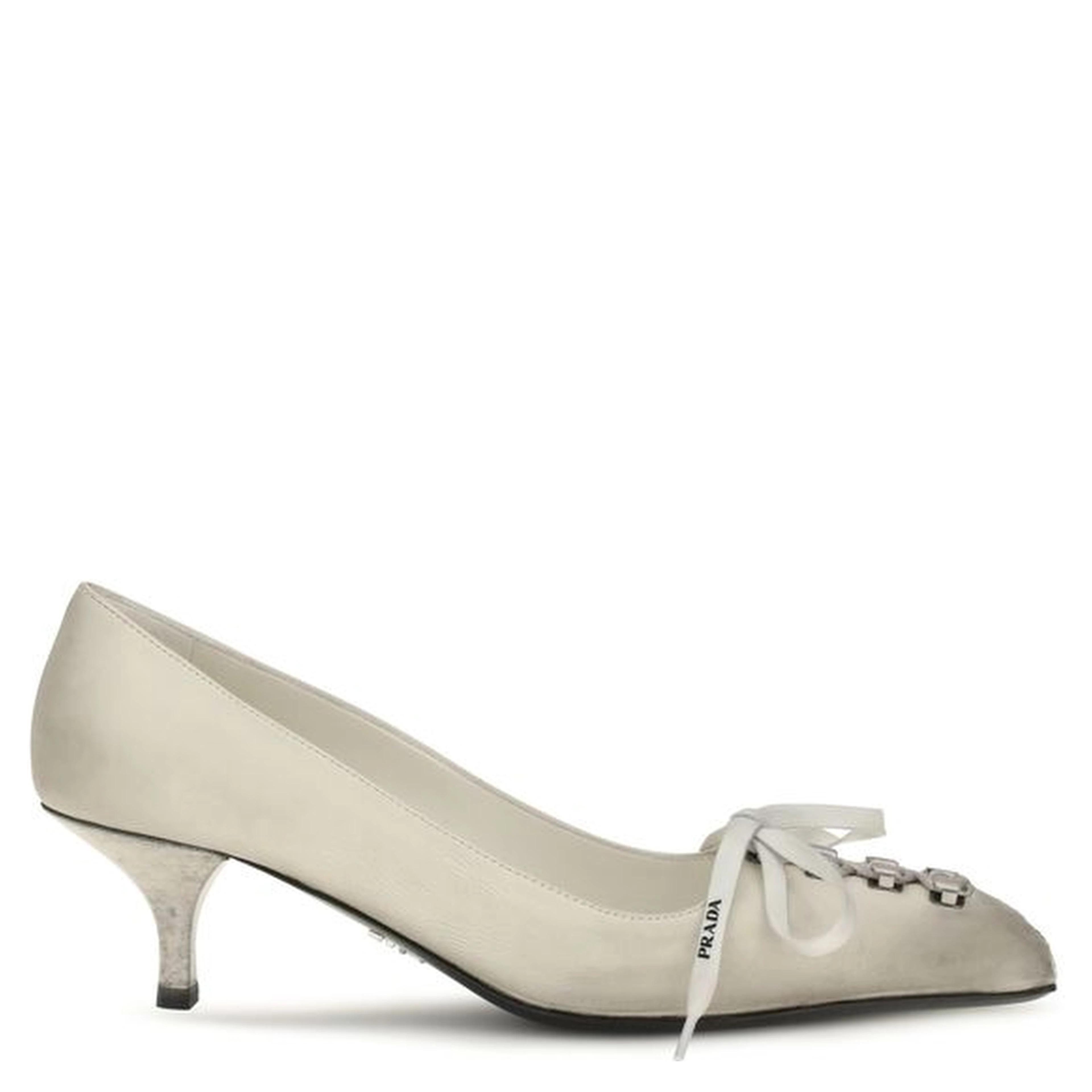 White Calf Leather Bos Taurus Lace-Up