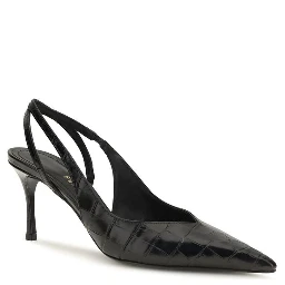 Black Calf Leather Bos Taurus Pumps