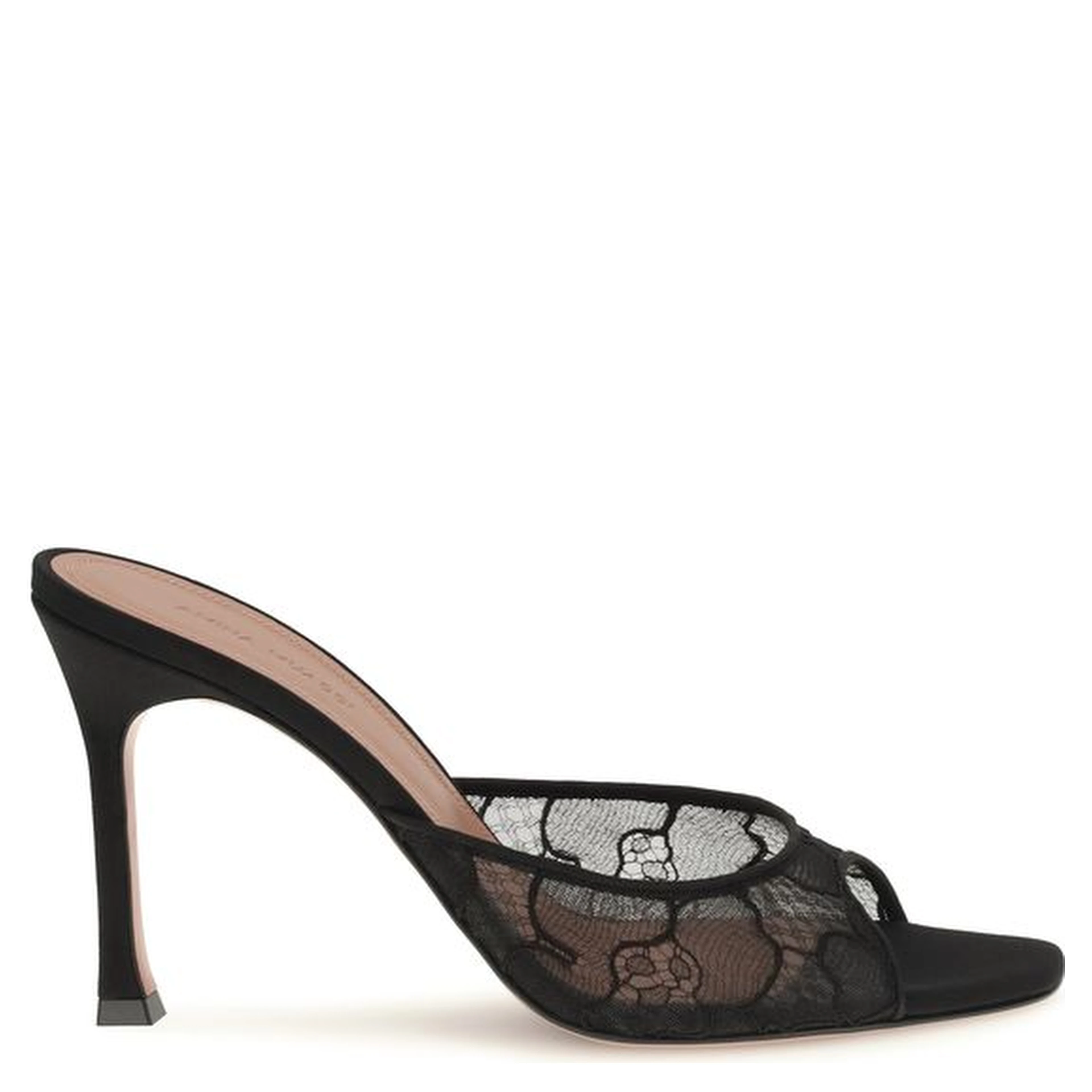Black Fabric Pumps