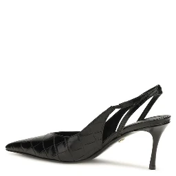Black Calf Leather Bos Taurus Pumps