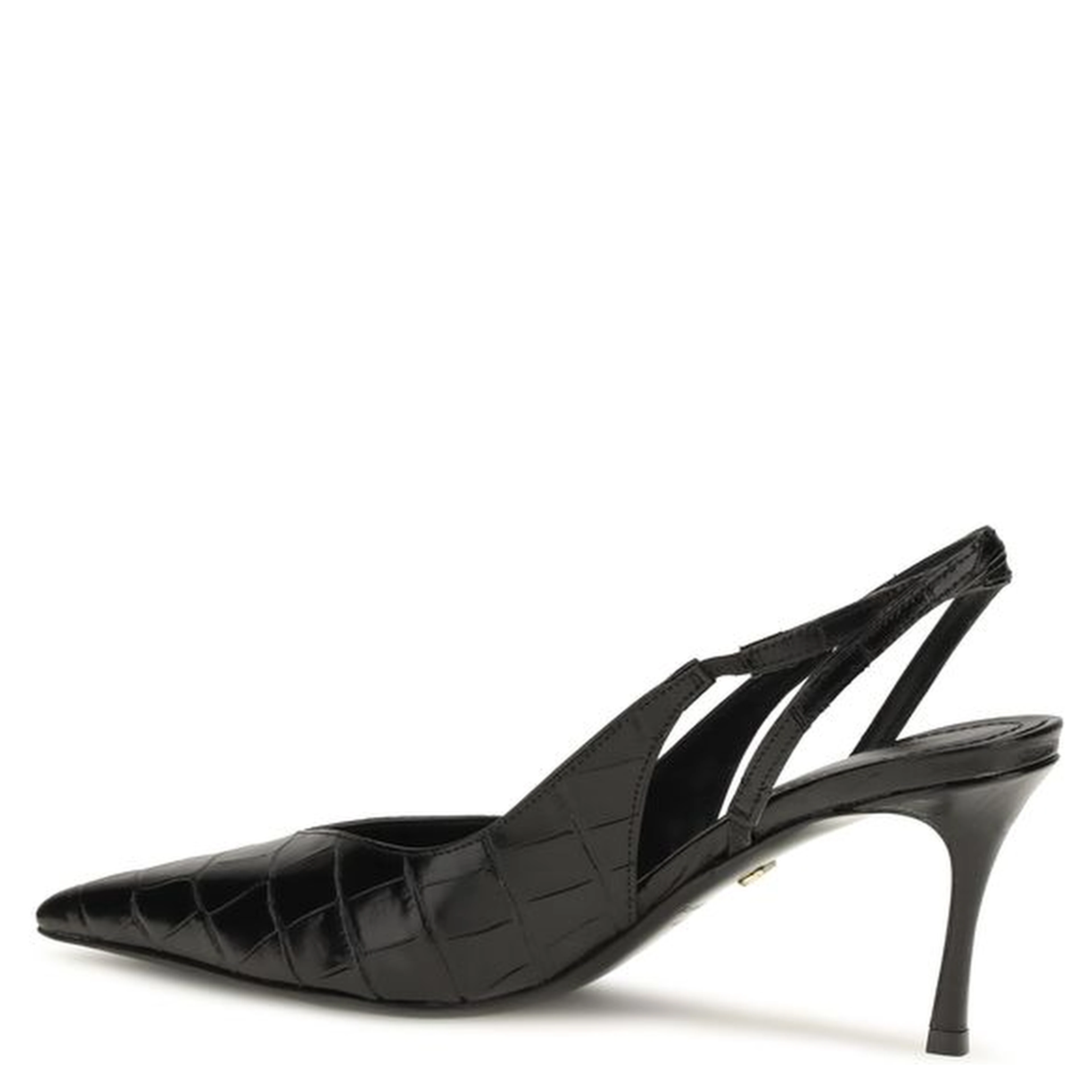 Black Calf Leather Bos Taurus Pumps