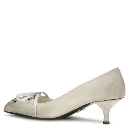 White Calf Leather Bos Taurus Lace-Up