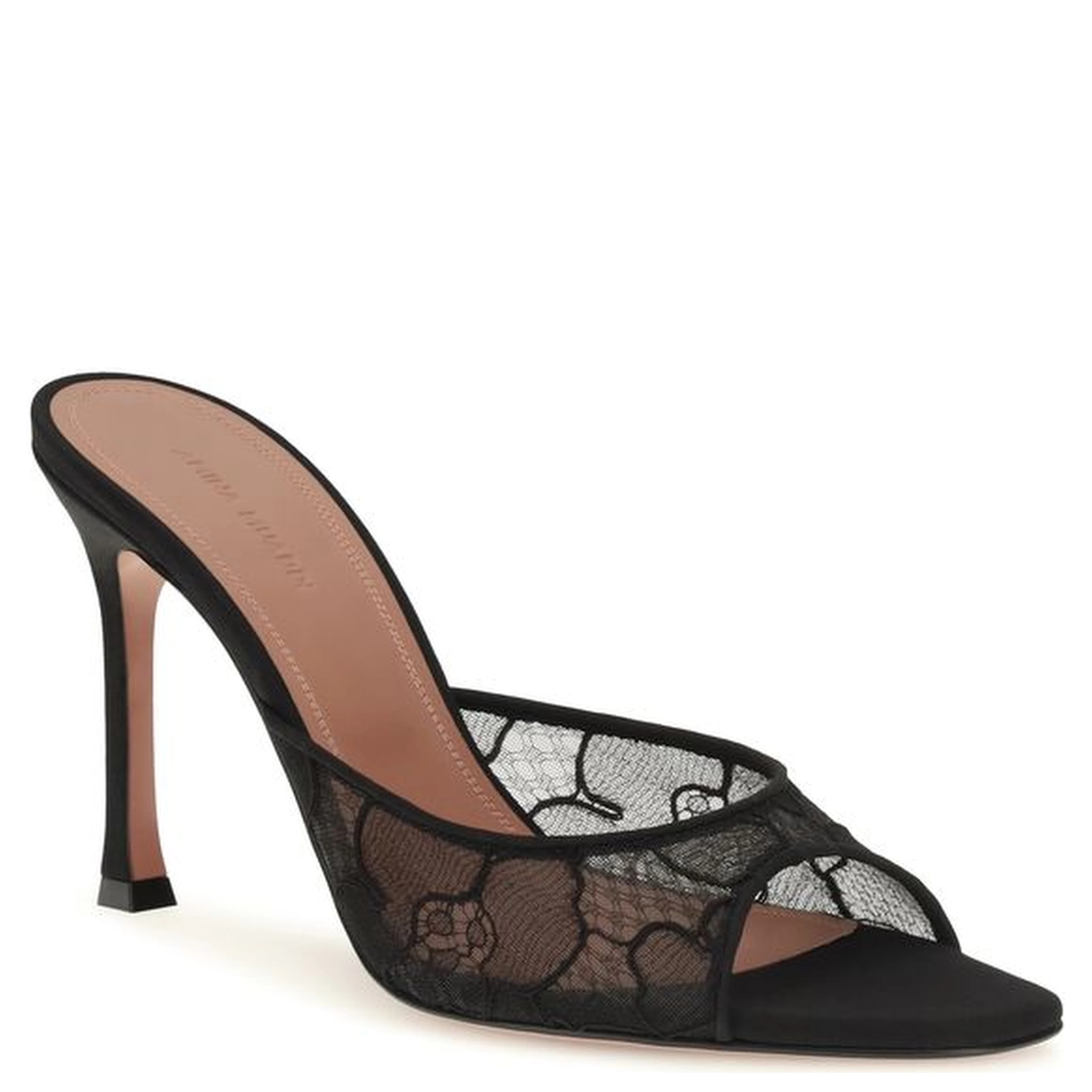 Black Fabric Pumps