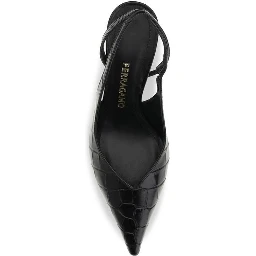 Black Calf Leather Bos Taurus Pumps