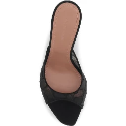 Black Fabric Pumps