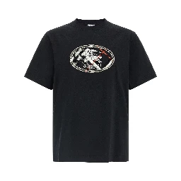 Black Cotton T-Shirt