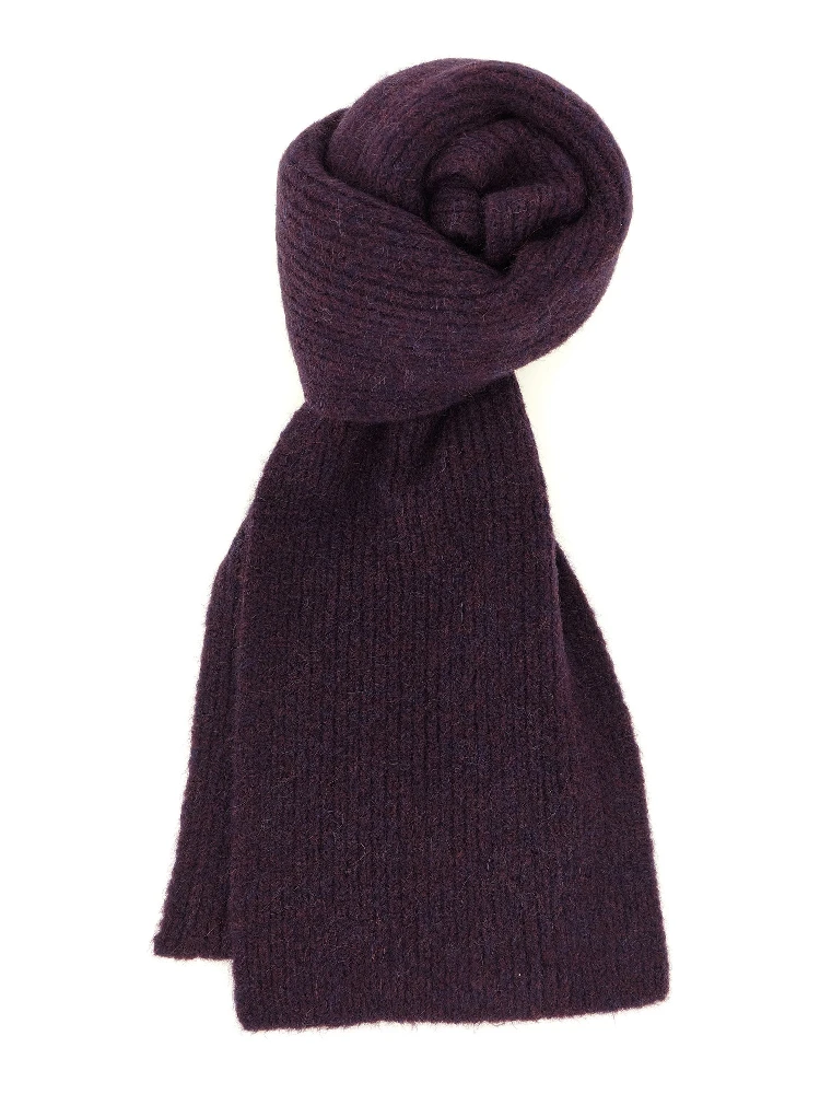 Purple Wool Foulard