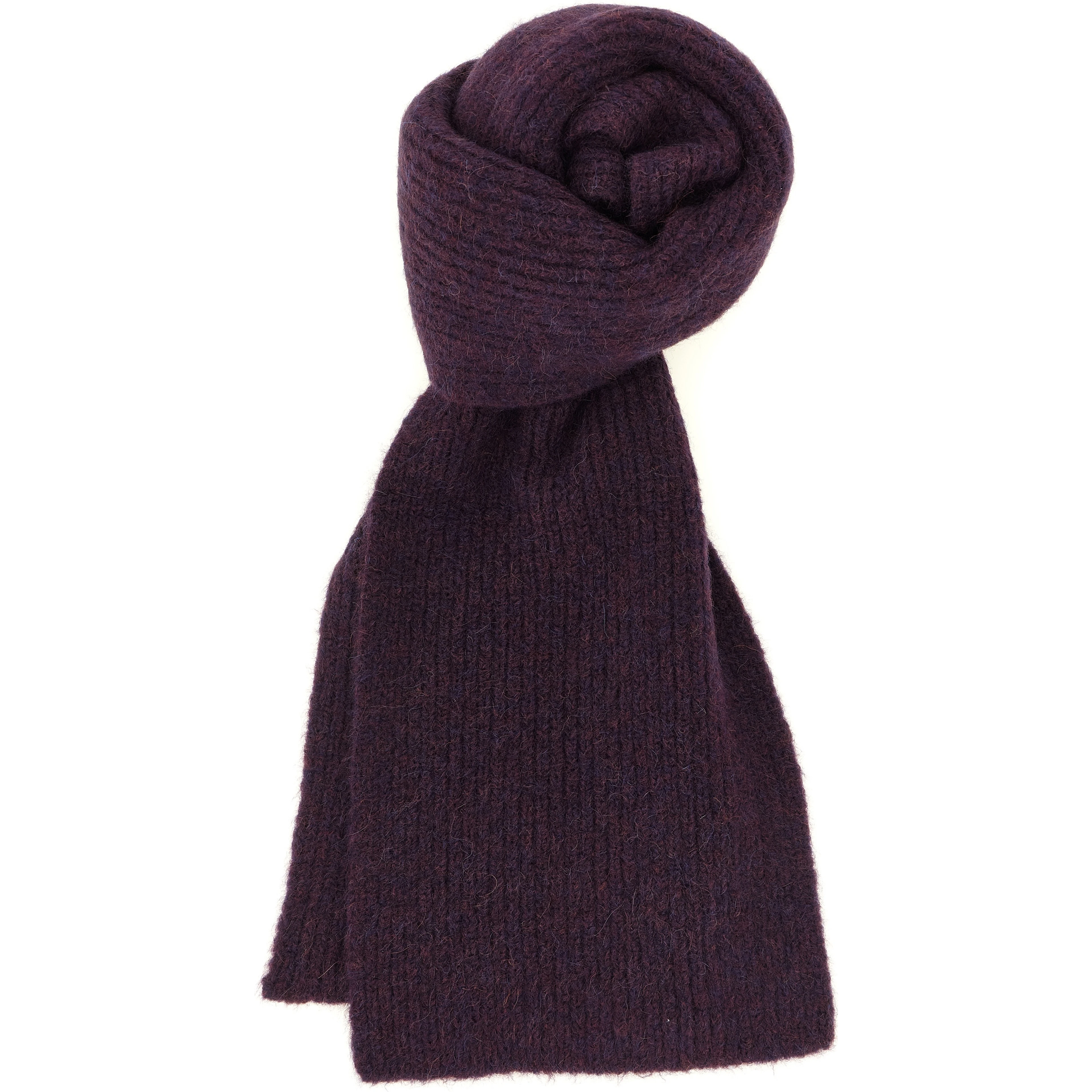 Purple Wool Foulard