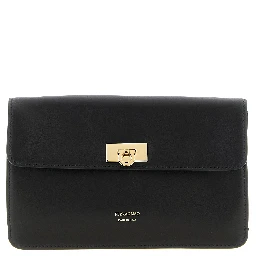 Black Calfskin Clutch Bag
