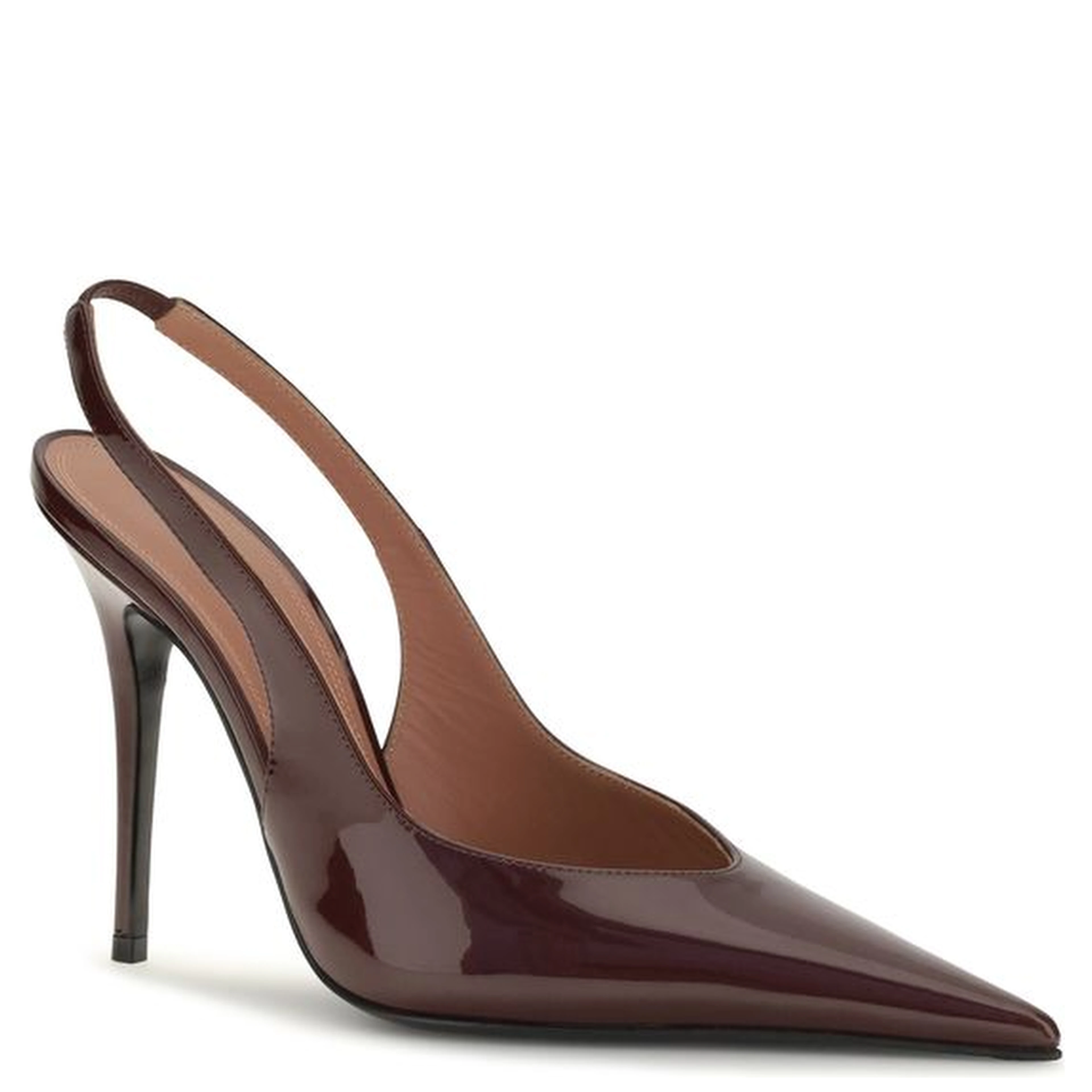 Bordeaux Calf Leather Bos Taurus Pumps