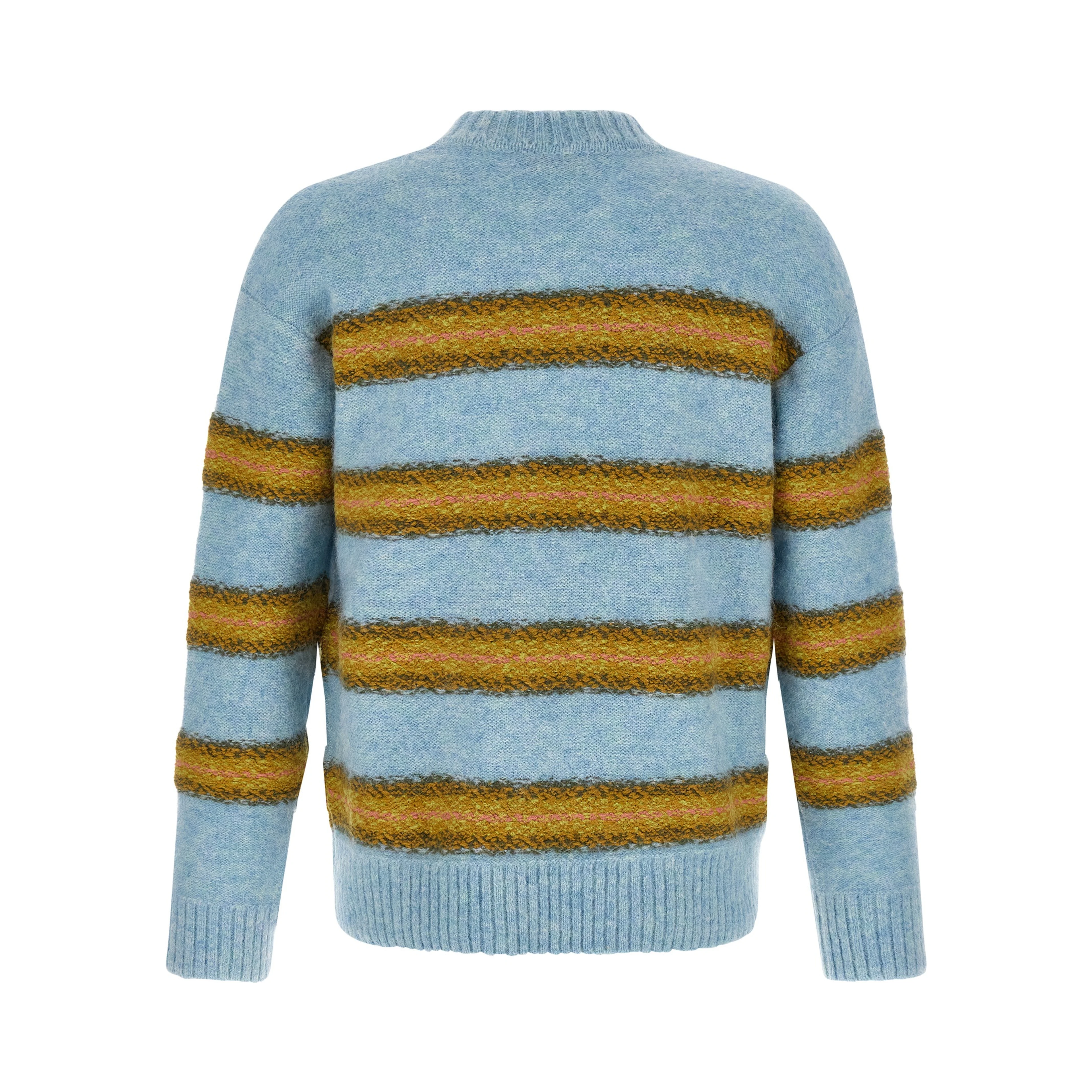 Blue Wool Cardigan