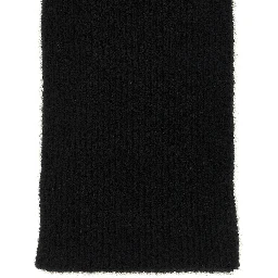 Black Wool Foulard