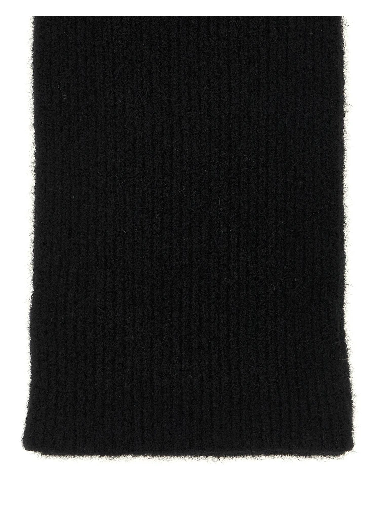 Black Wool Foulard alternative