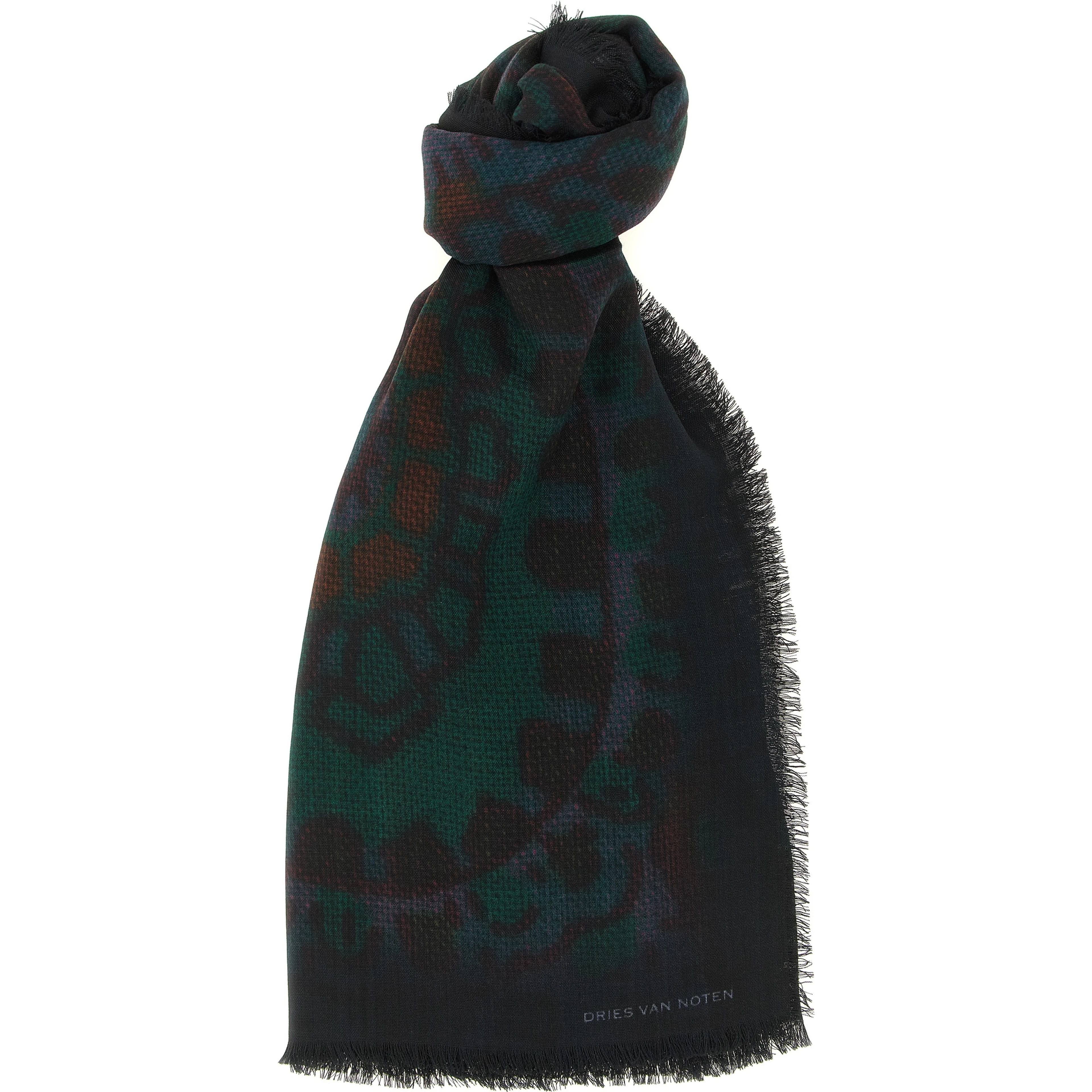 Bicolor Wool Foulard
