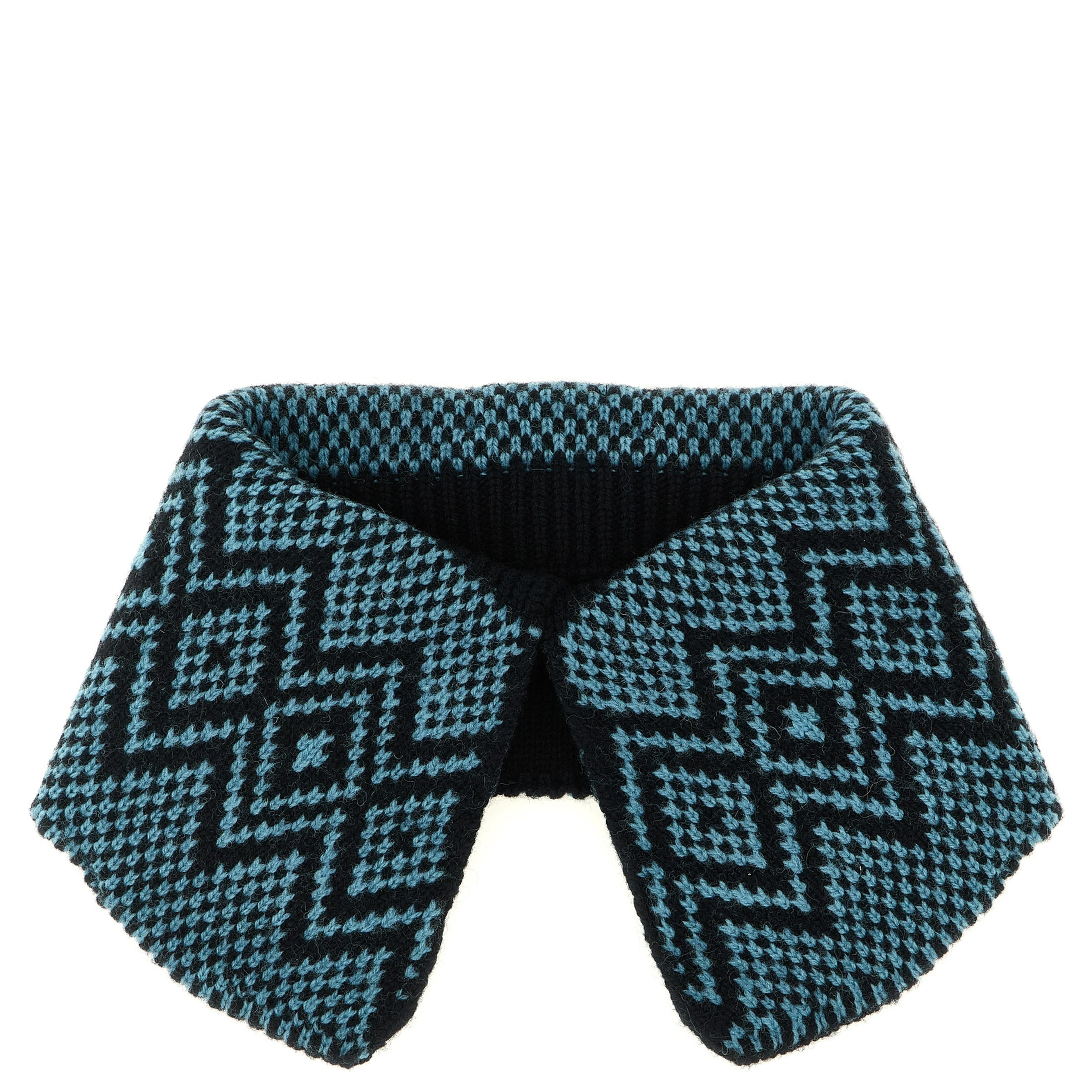 Blue Wool Foulard