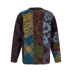 Multicolor Wool Cardigan