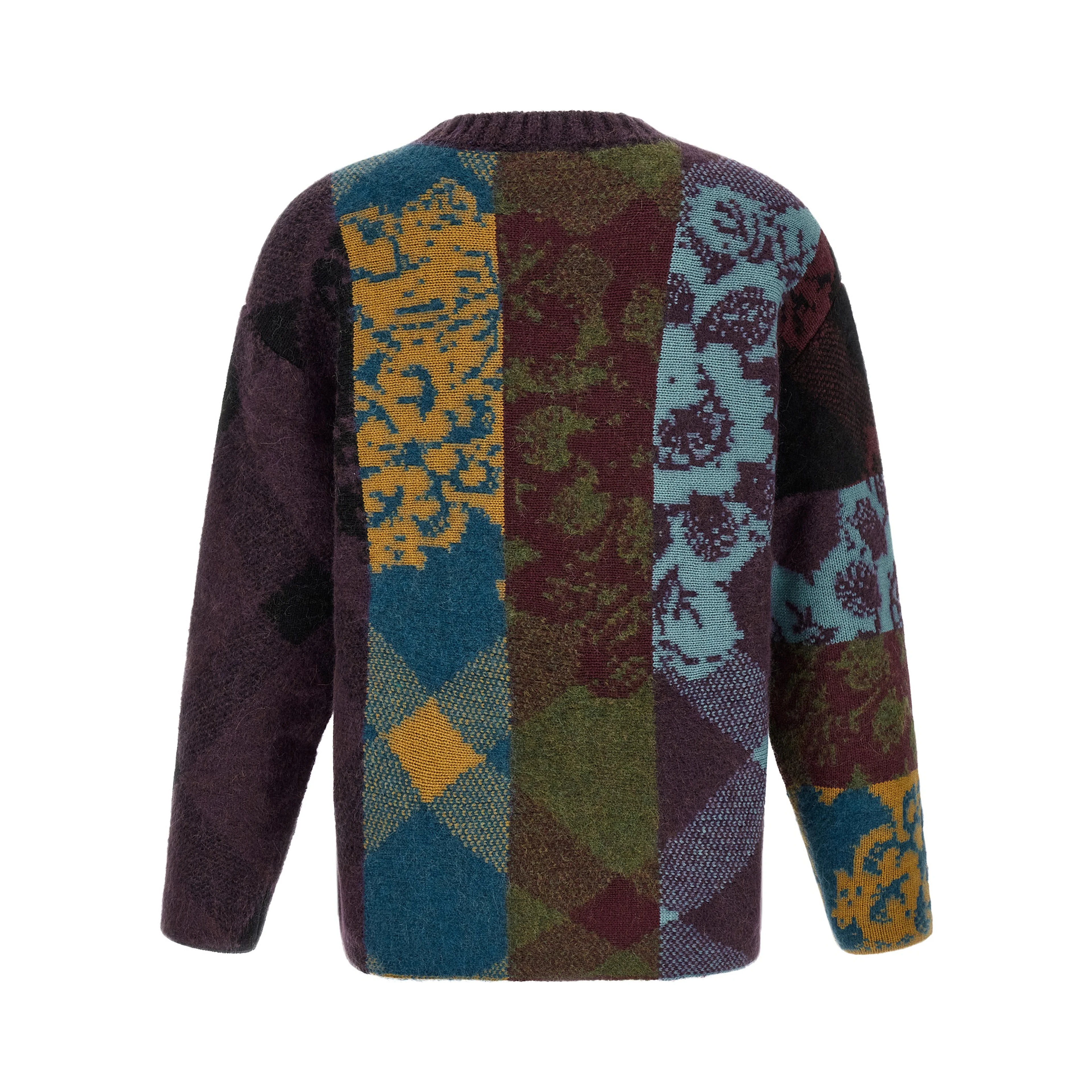 Multicolor Wool Cardigan