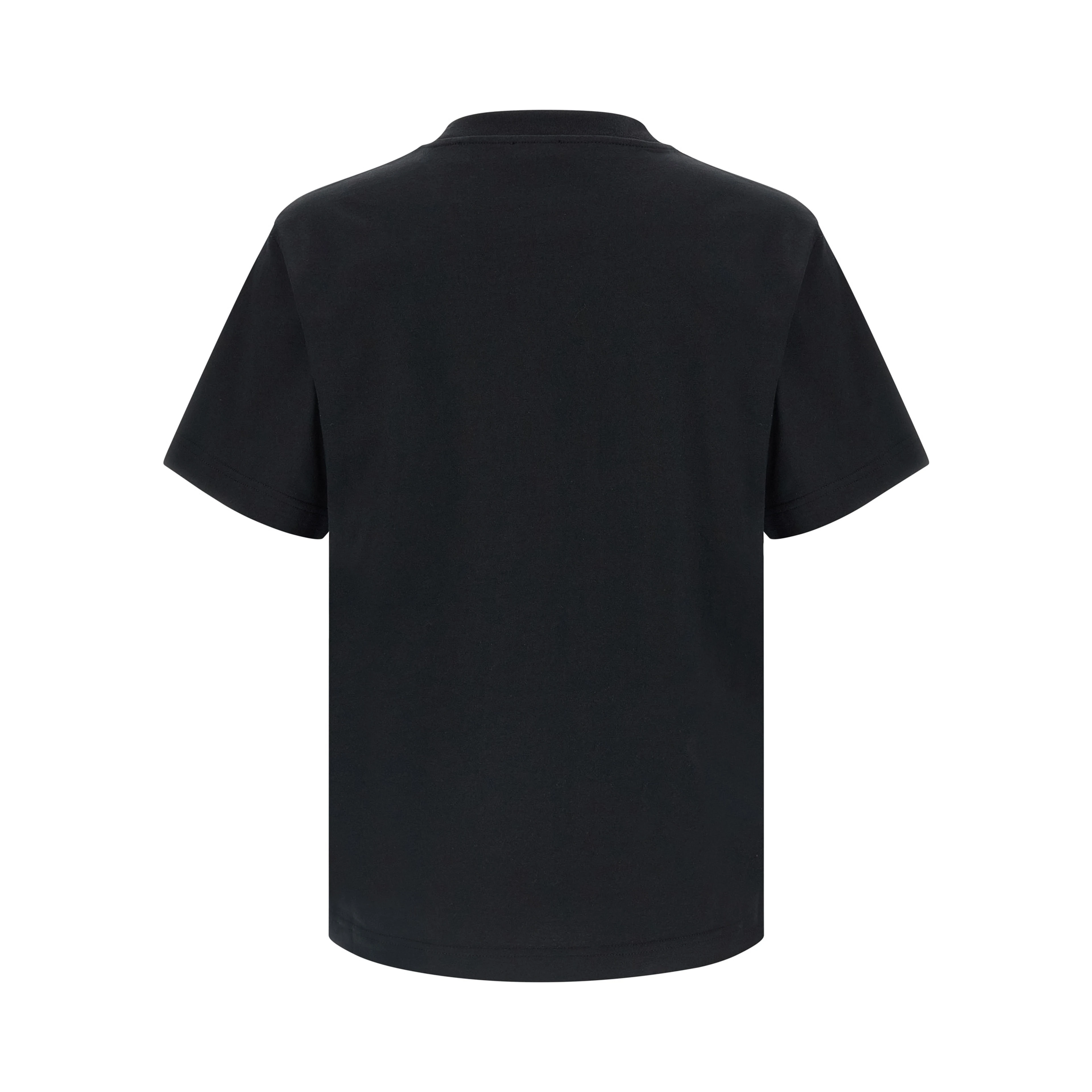 Black Cotton T-Shirt