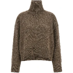 Brown Cashmere Cardigan