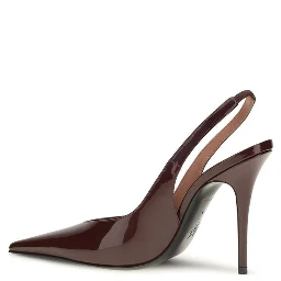 Bordeaux Calf Leather Bos Taurus Pumps