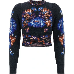 Multicolor Polyester Sweatshirt