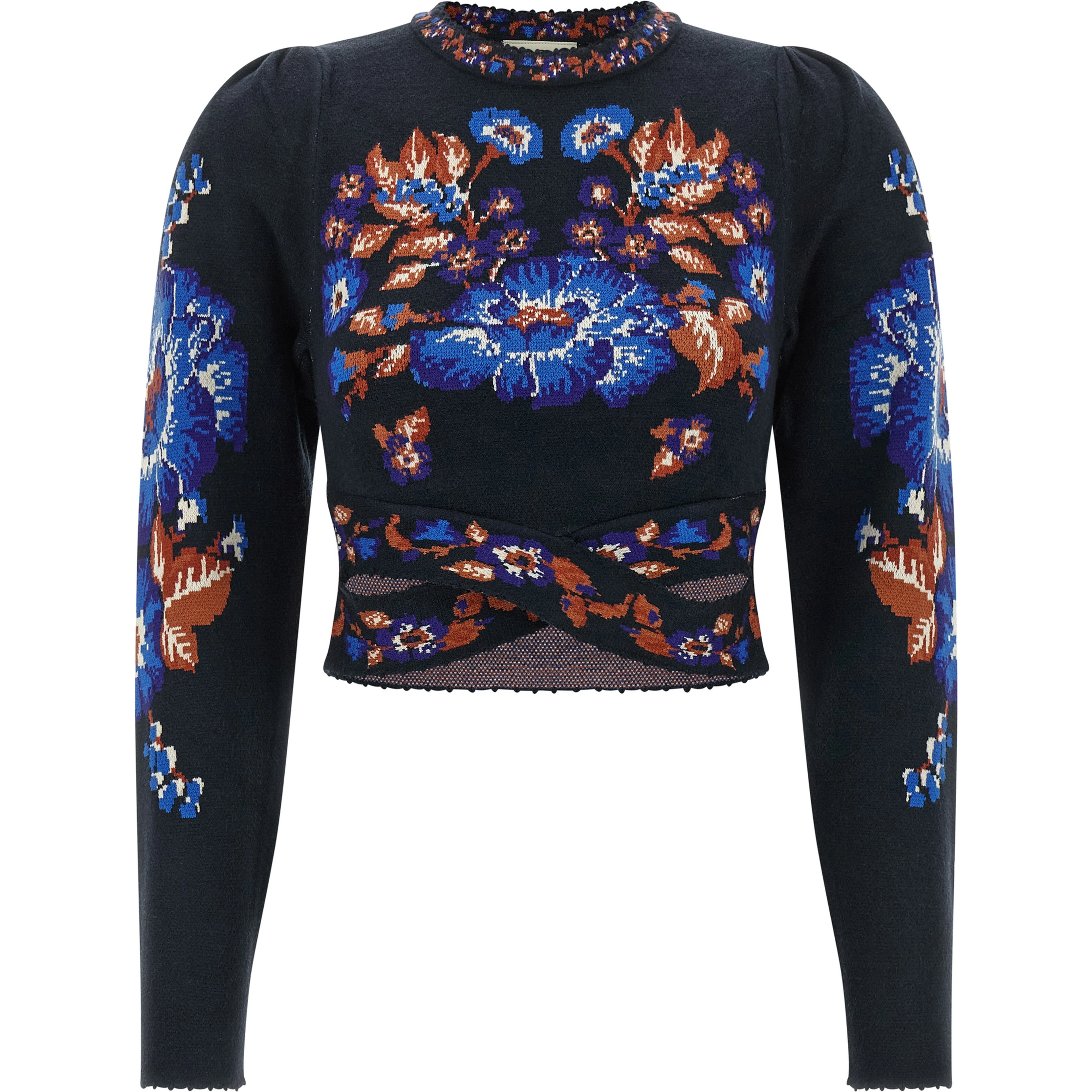 Multicolor Polyester Sweatshirt
