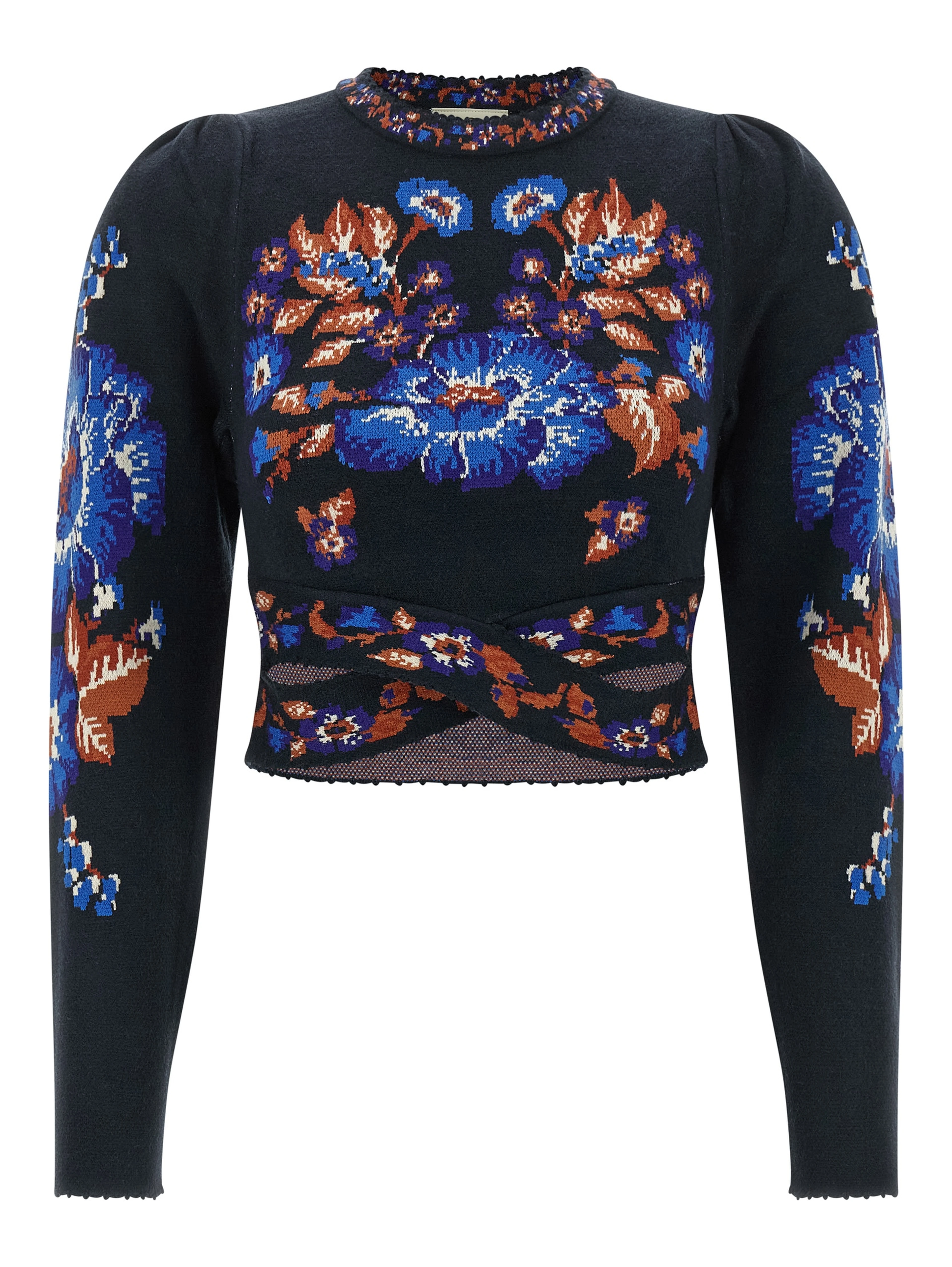 Multicolor Polyester Sweatshirt